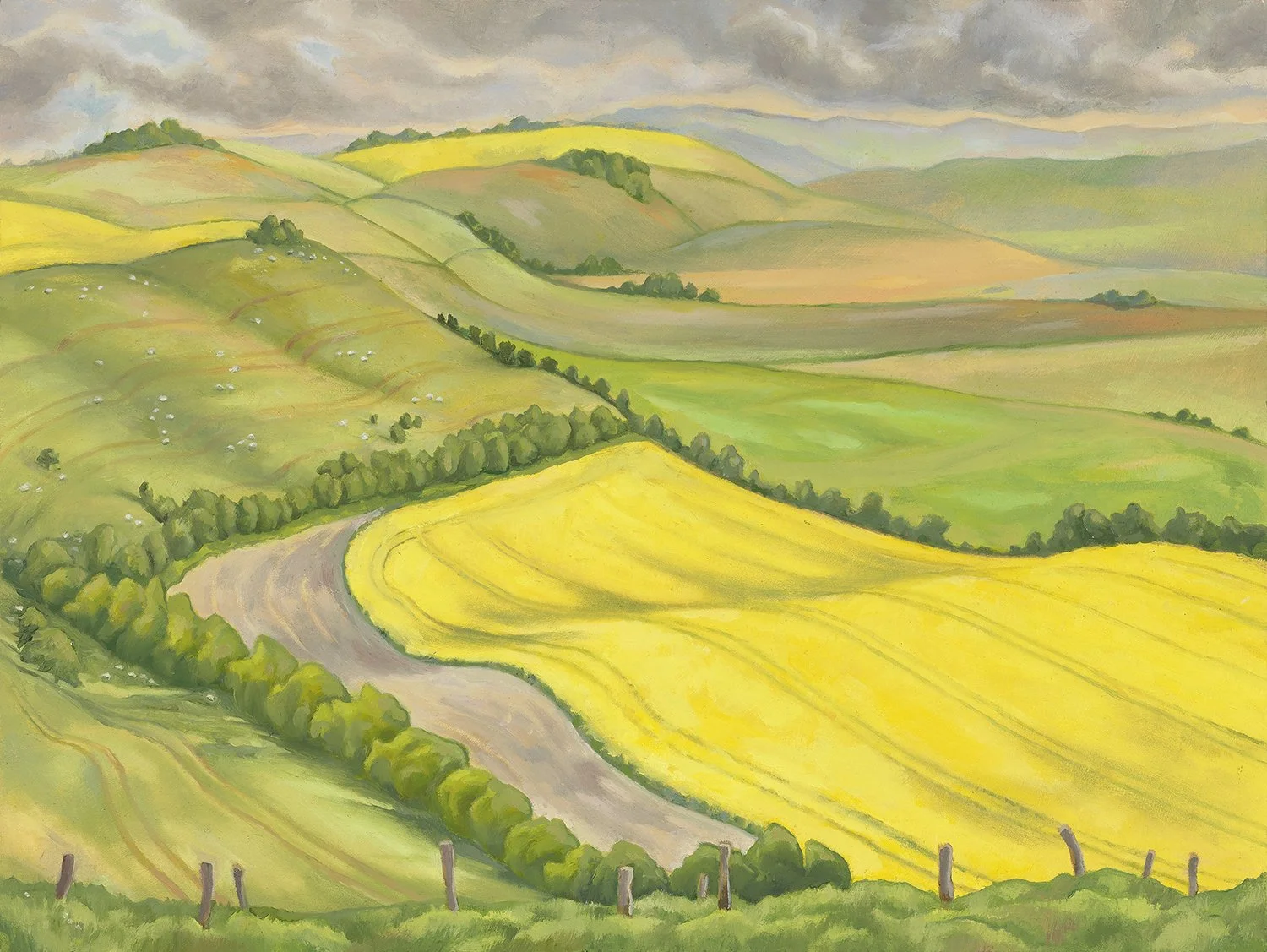 View from Liddington Hill