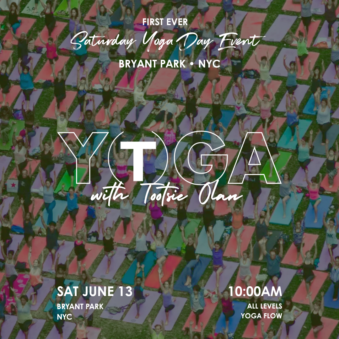 Yoga Day Bryant Park NYC