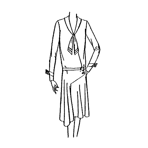 One Piece Dress Pattern Past Patterns