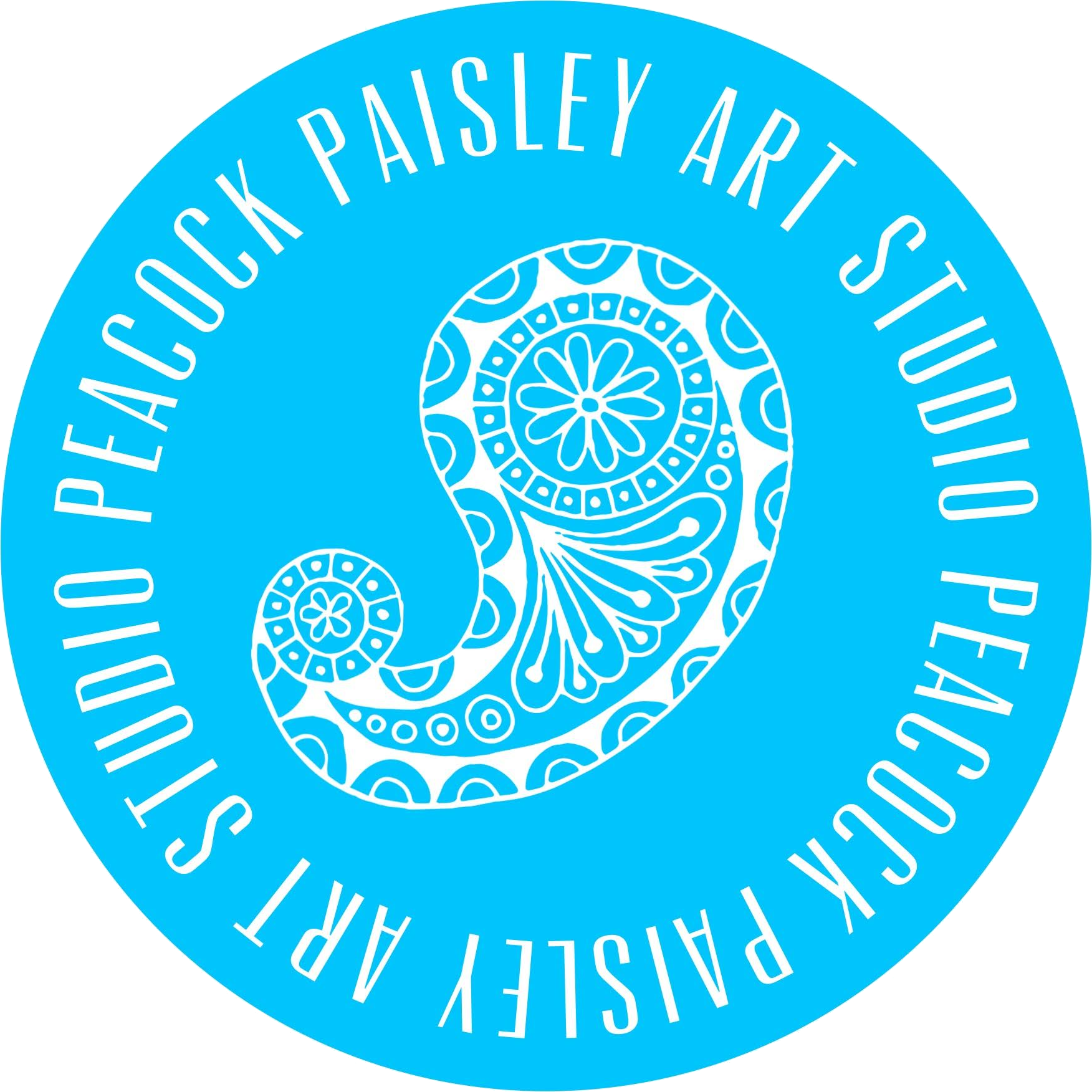 Peacock Paisley Art Studio