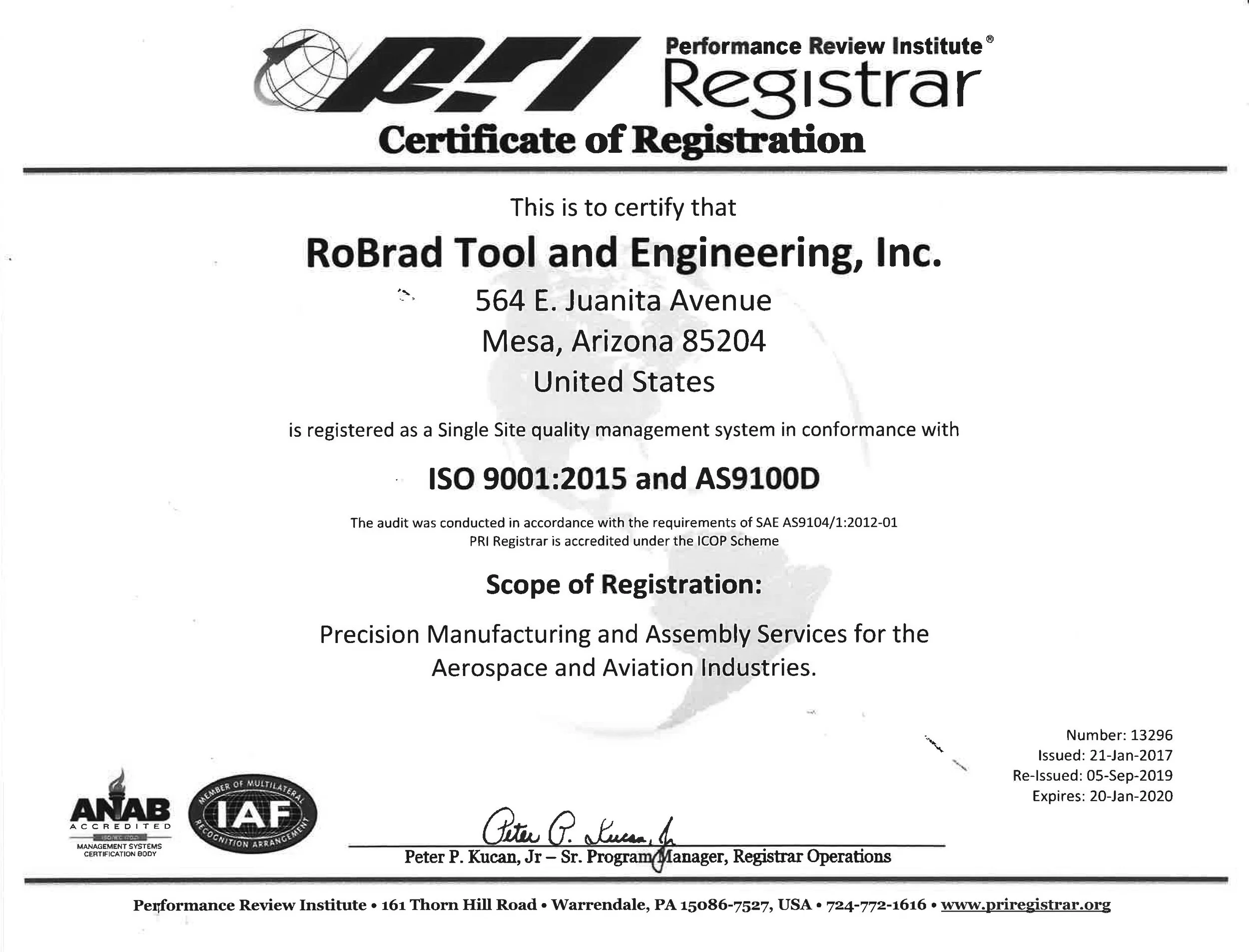Robrad Tool and Engineering