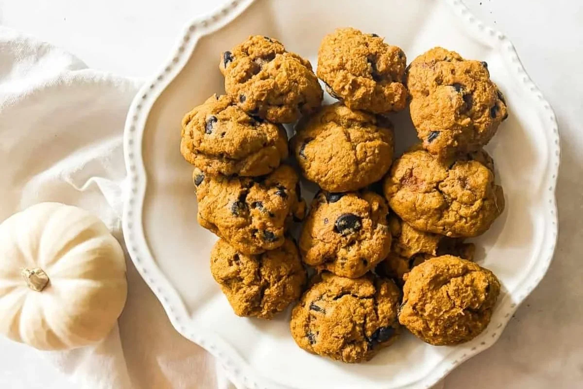 GF Pumpkin Chocolate Chip Cookies | Jenna's Favorite Recipes