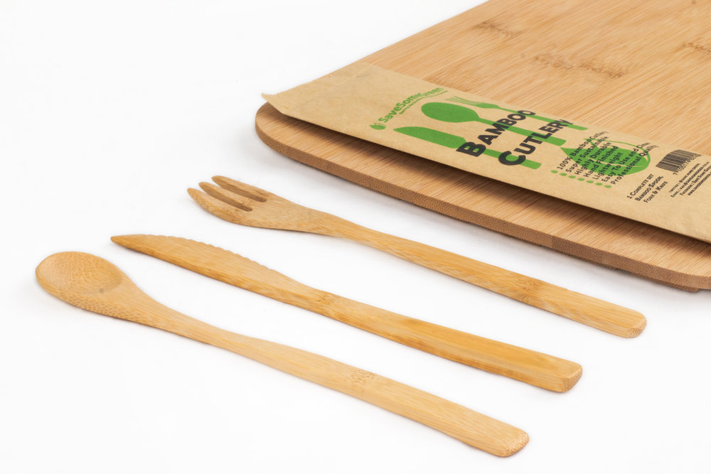 Bamboo Eco Cutlery Adults and Kids