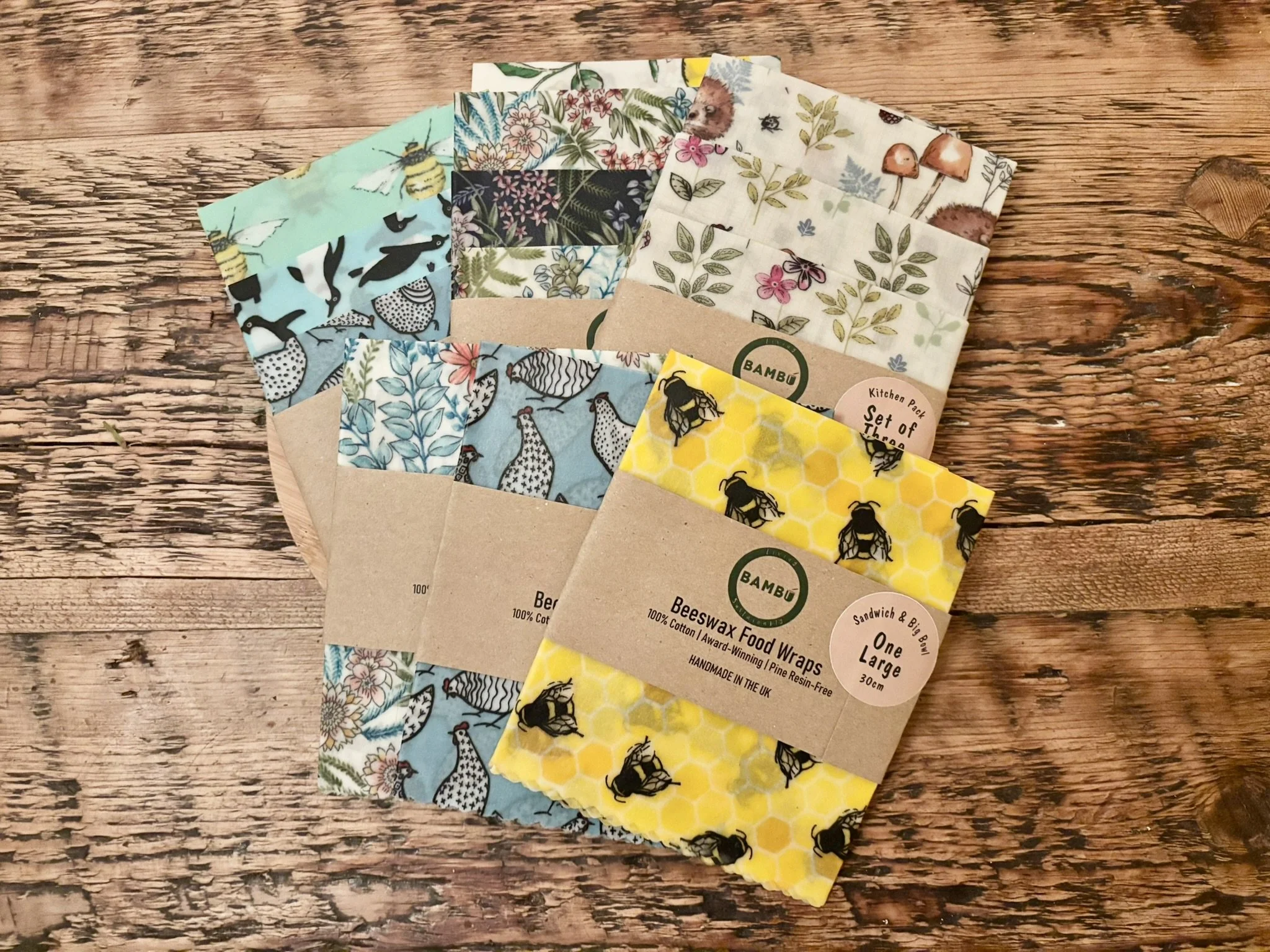 Beeswax Food Wrap Large Single