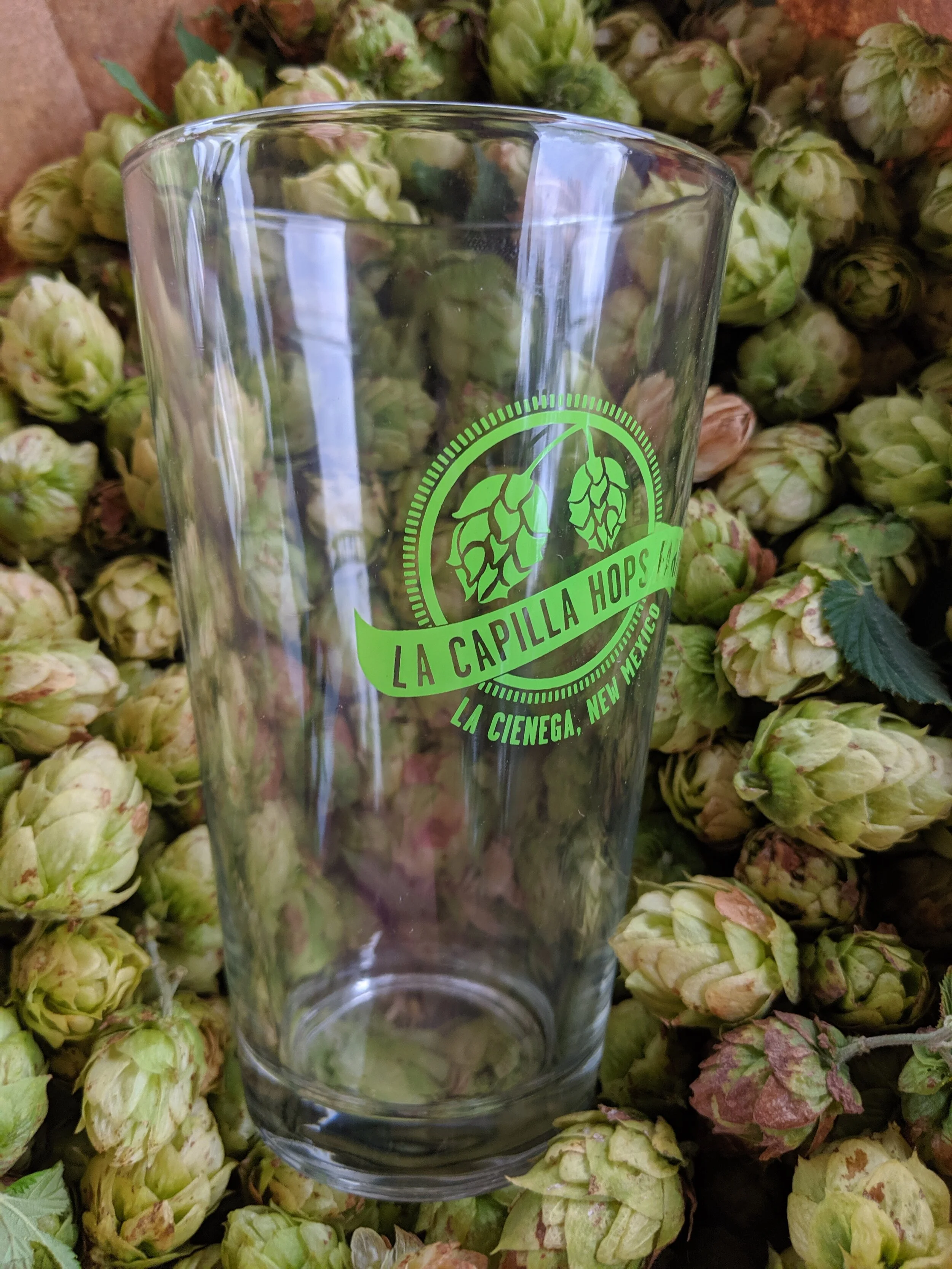La Capilla Hops Farm Glass