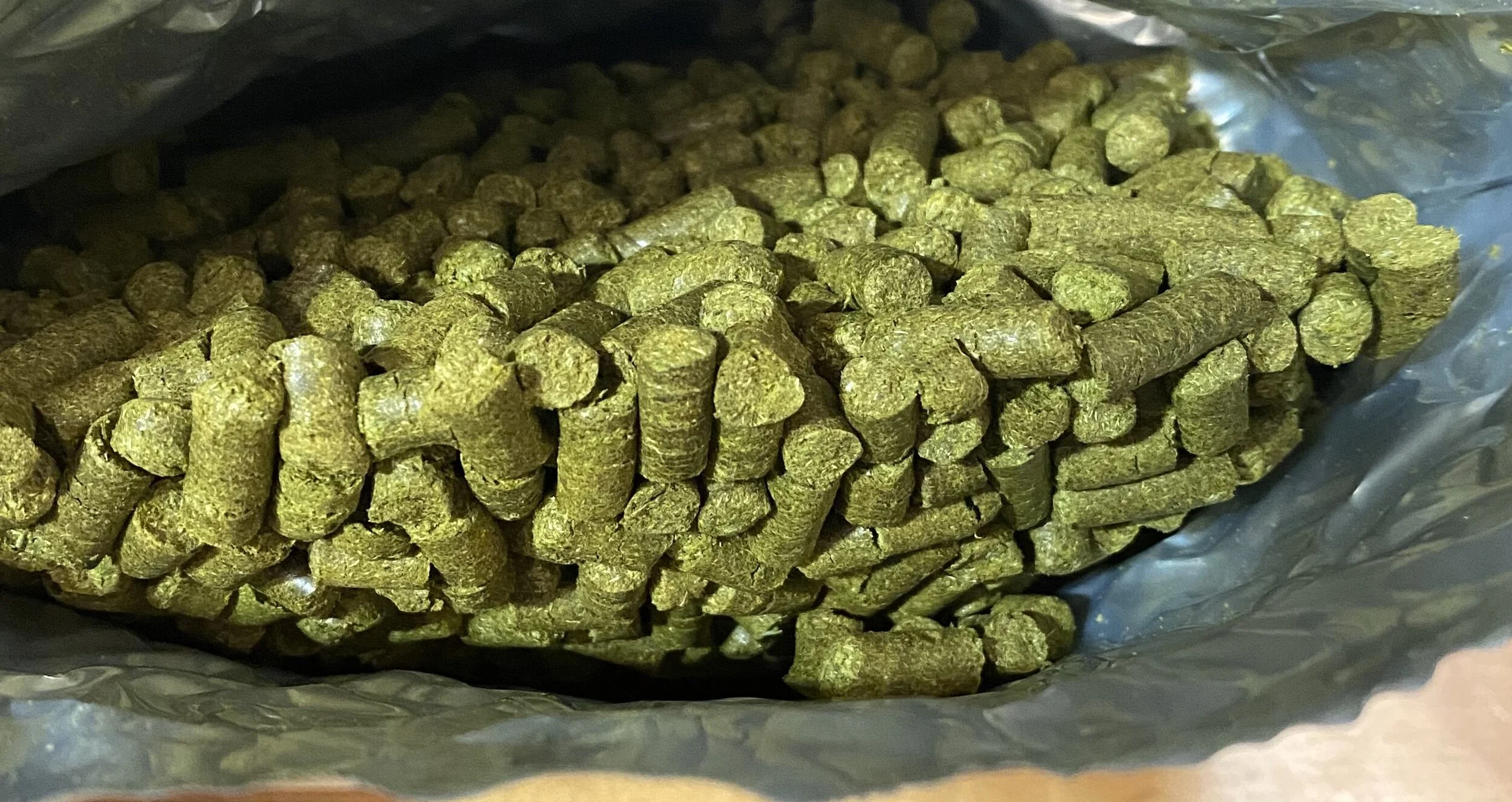 New Mexico Pelletized Hops From La Capilla Hop Farm
