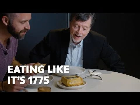 Ken Burns Tries "Yucky" Revolutionary War-Era Food