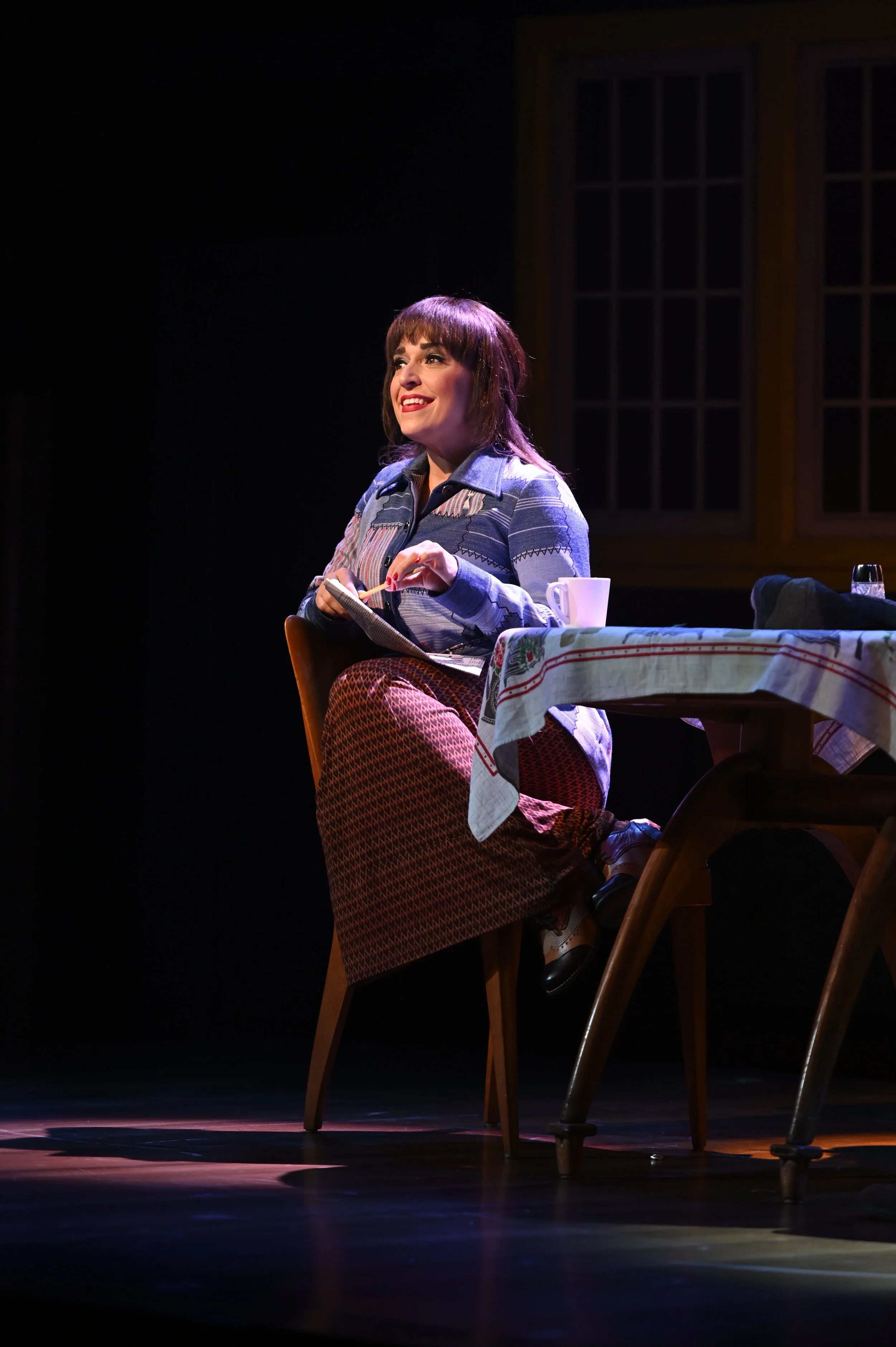  Jessica Vosk in the Alliance Theatre’s 2019/20 world premiere production  BECOMING NANCY . Photo by Greg Mooney. 