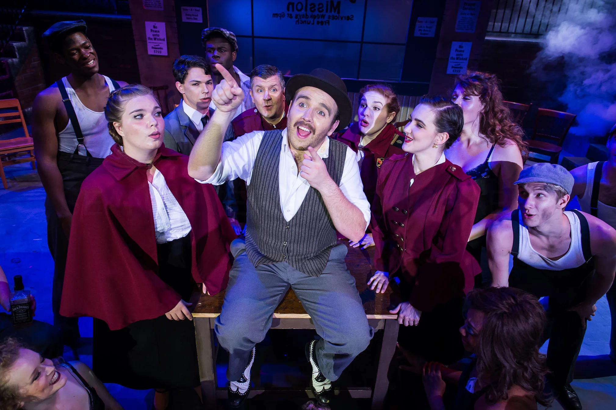 Sean Meyers Photography Guys and Dolls , 2015 playing Nicely-Nicely Johnson