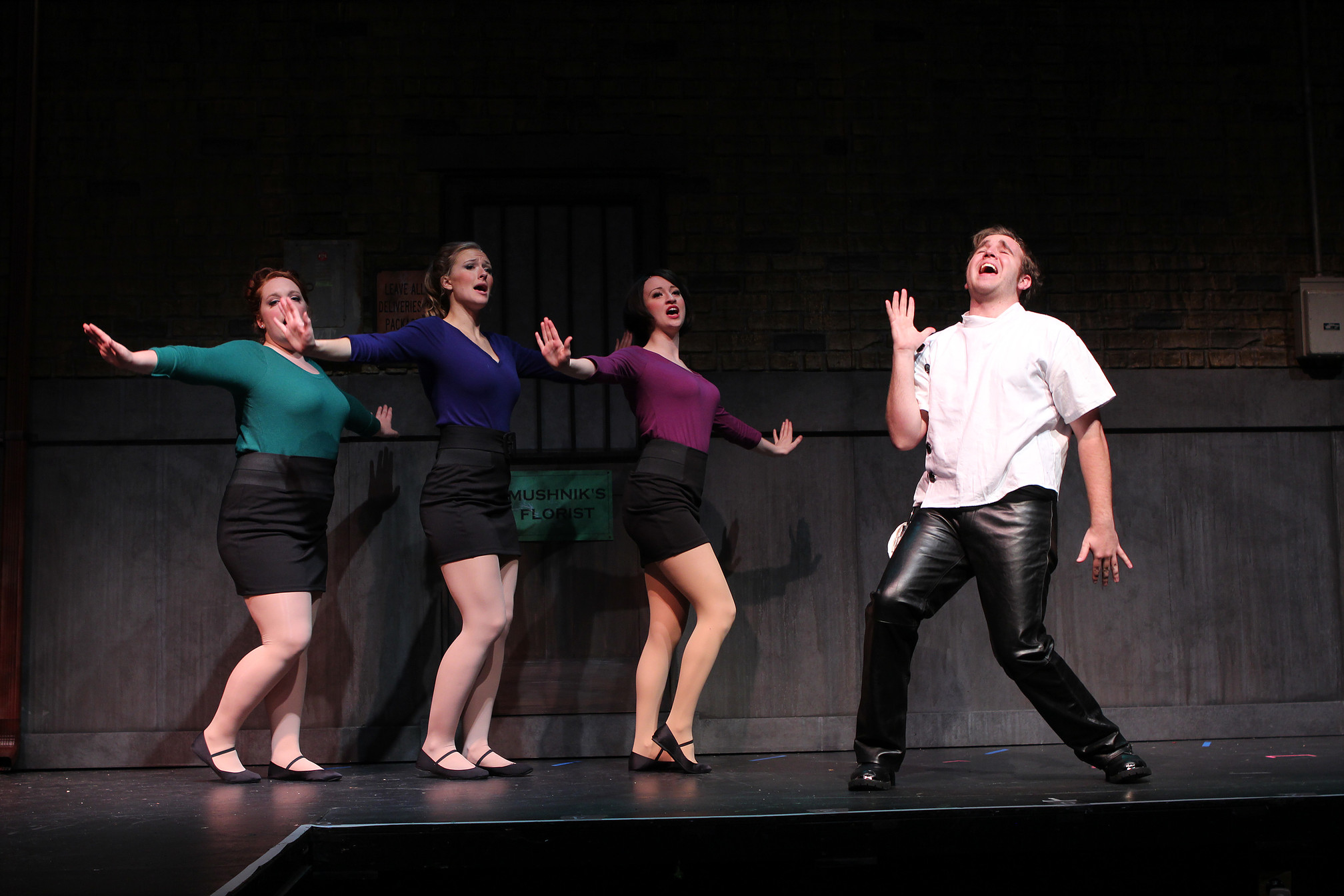 photo by Beth Curley/Julian Wiles Little Shop of Horrors , 2015 playing Orin, the dentist