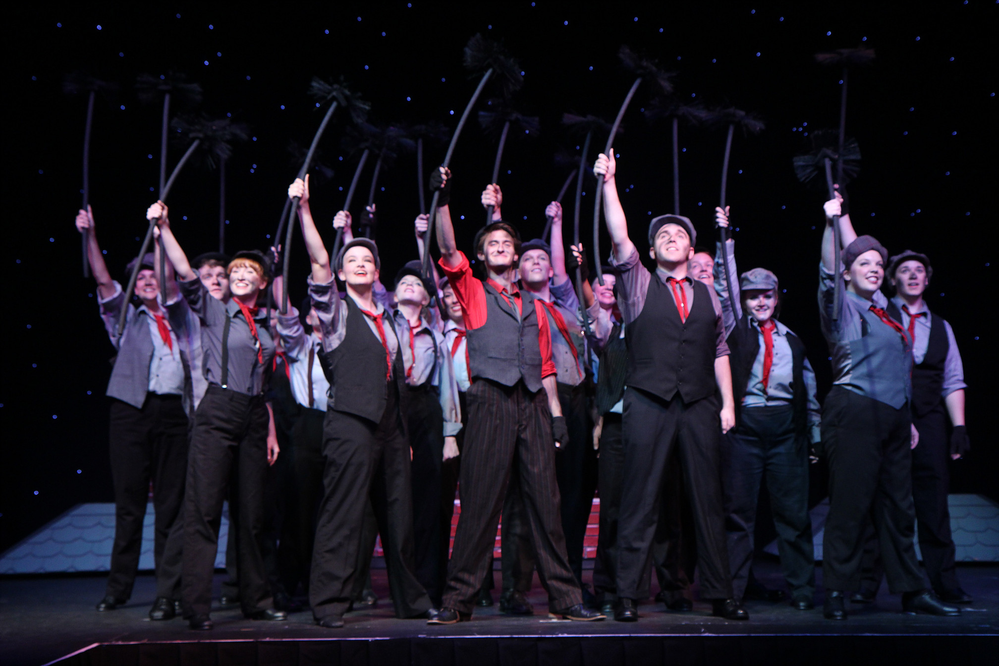 photo by Beth Curley/Julian Wiles Mary Poppins , 2016 playing Chimney Sweep #17