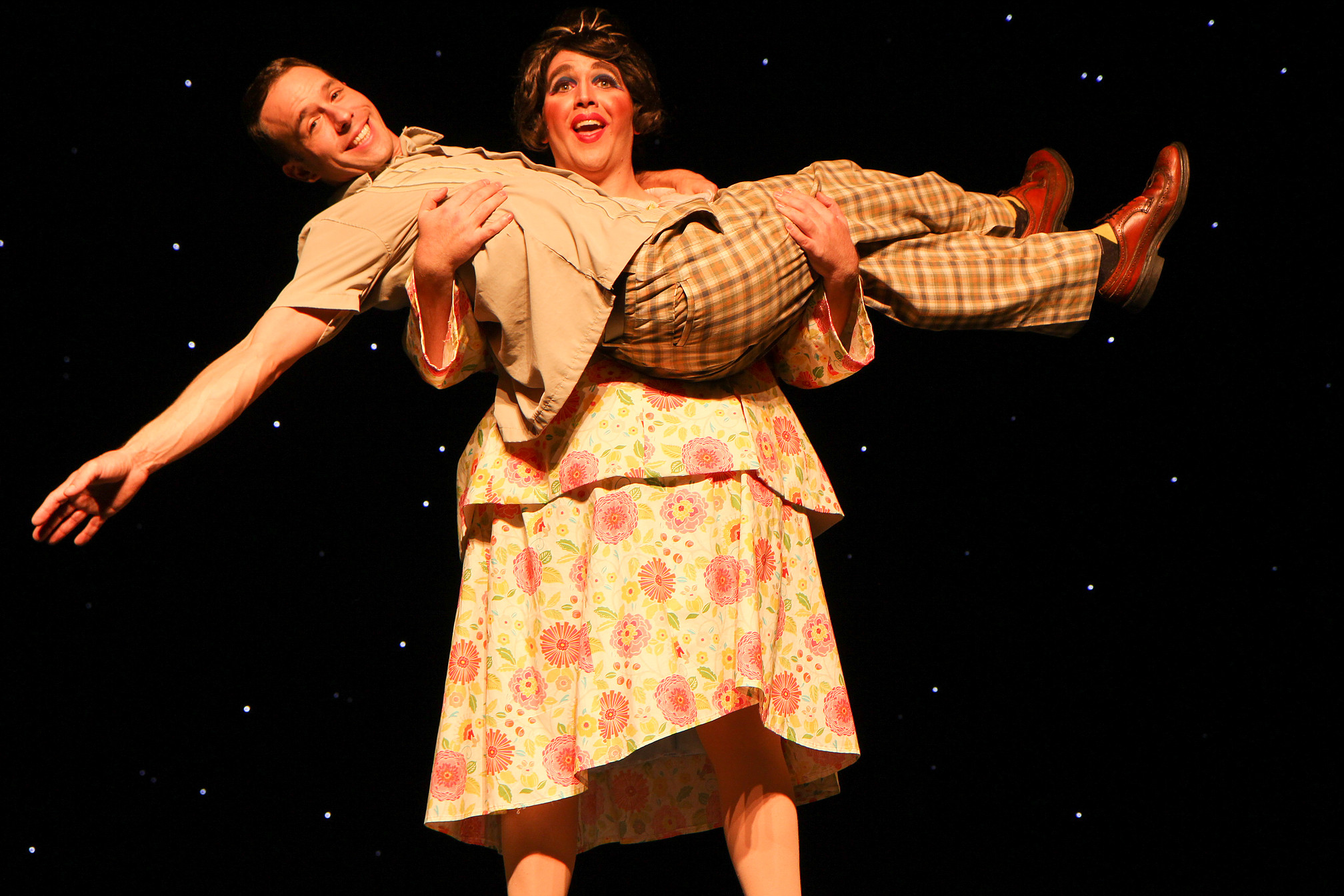 photo by Beth Curley/Julian Wiles Hairspray , 2016 playing Edna