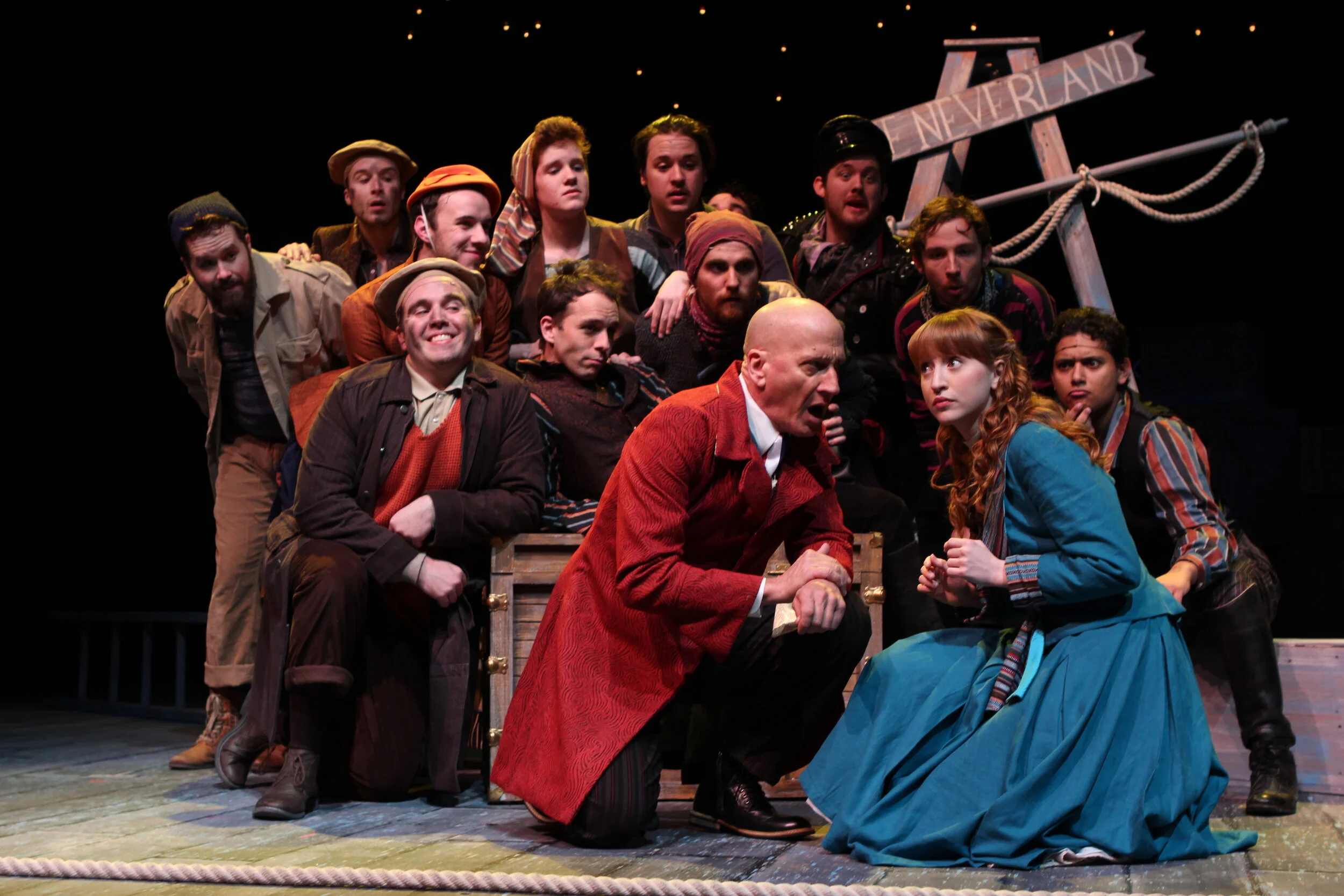 photo by Beth Curley/Julian Wiles Peter and the Starcatcher , 2017 playing Ted