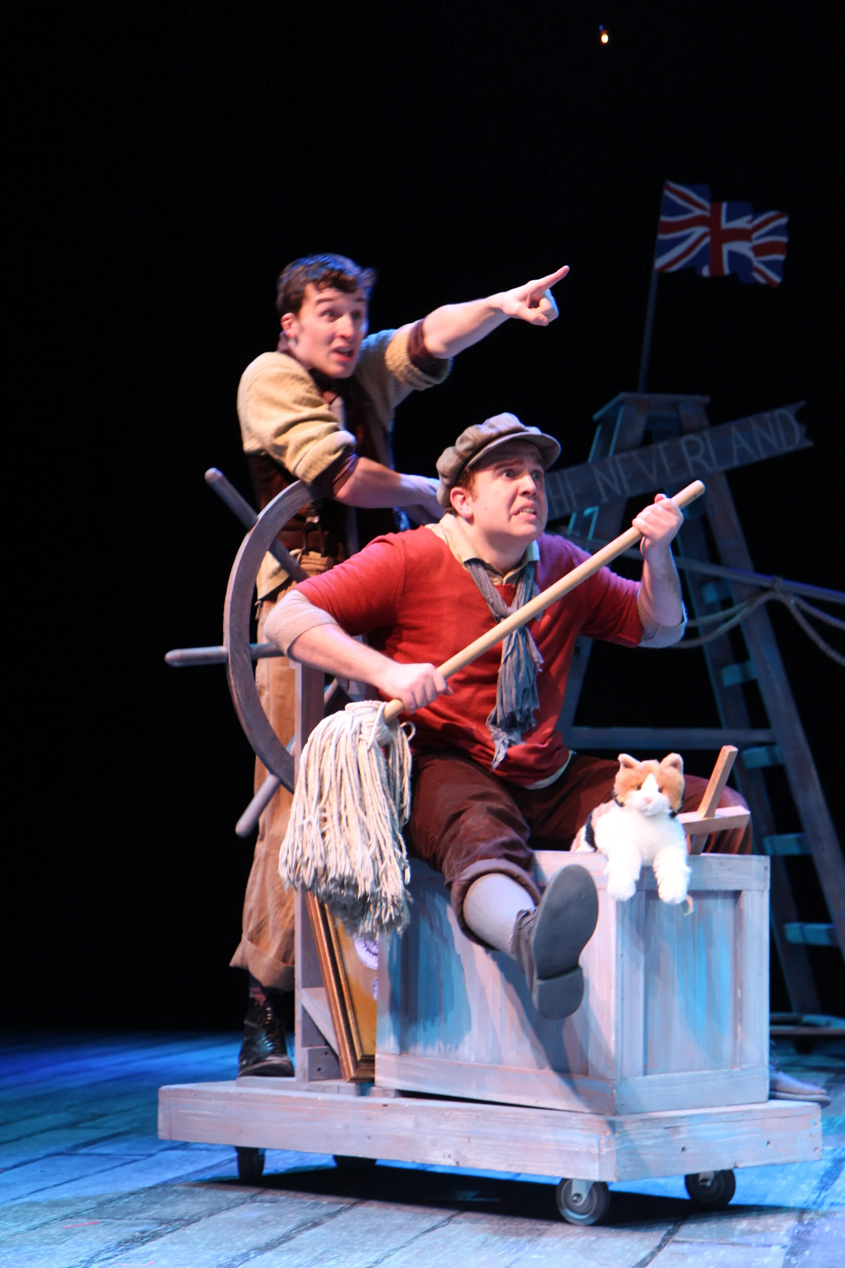 photo by Beth Curley/Julian Wiles Peter and the Starcatcher , 2017 playing Ted