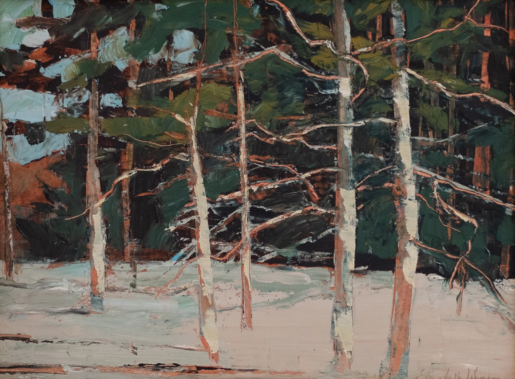 Muskoka Wetland by Elizabeth Johnson - Britton Gallery