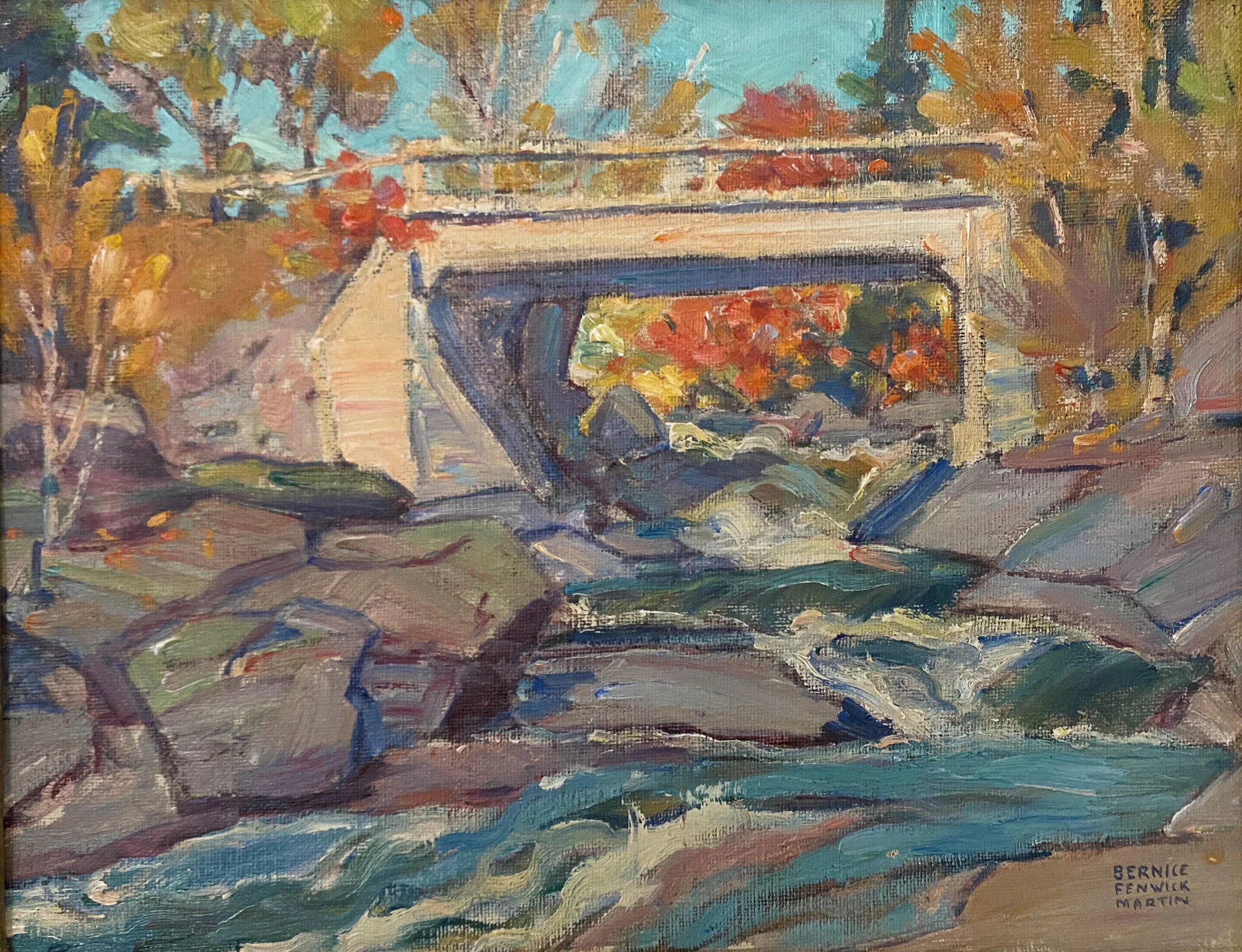 Buttermilk Falls by Bernice Martin
