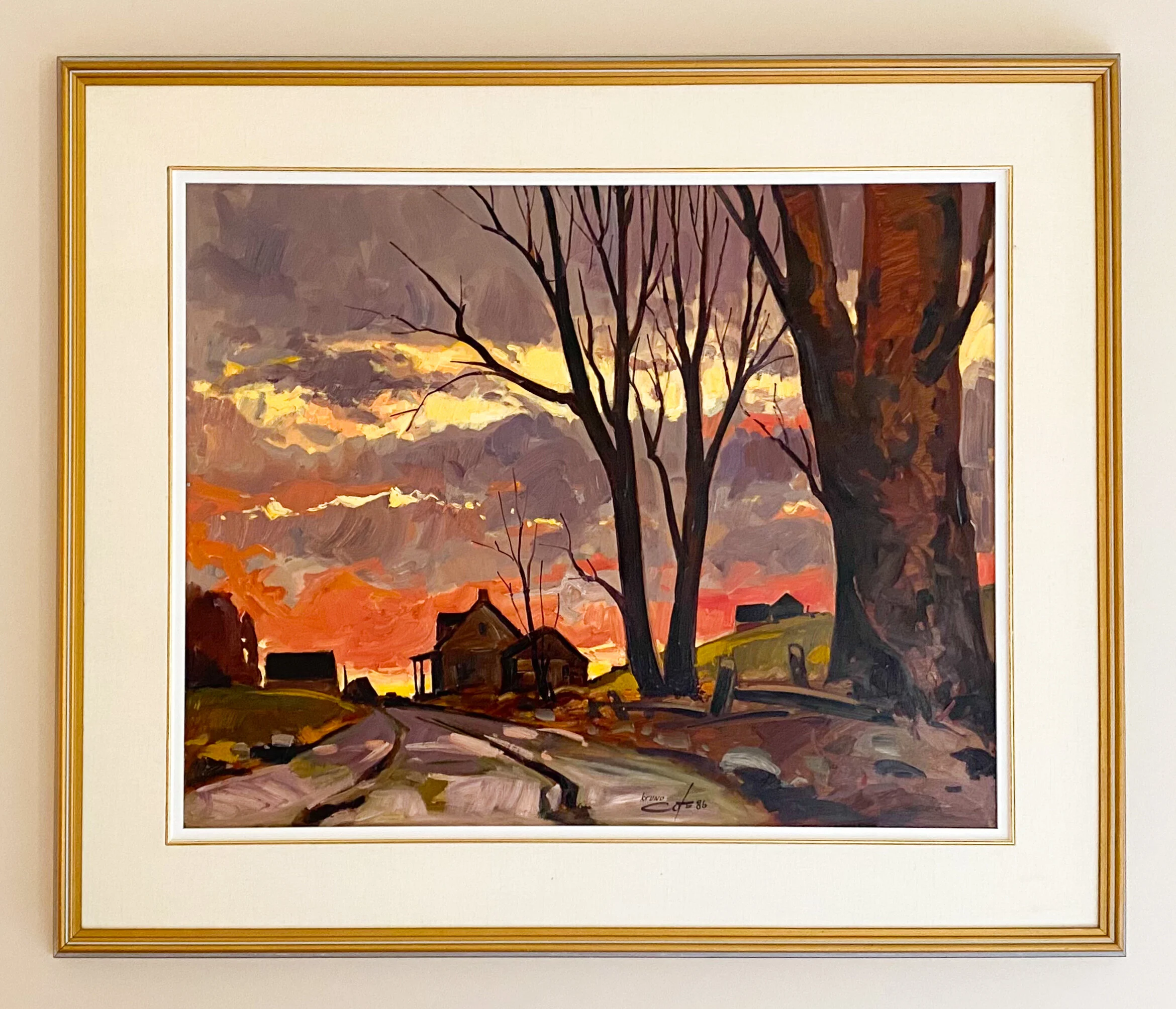 Neuville, near Quebec City by Bruno Côté
