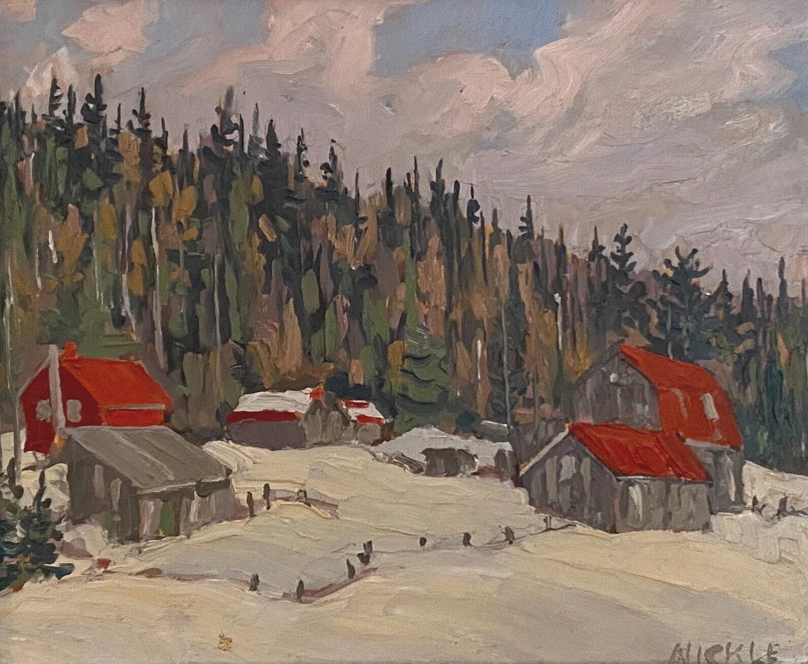 Robbin's Flats by Lawrence Nickle - Britton Gallery