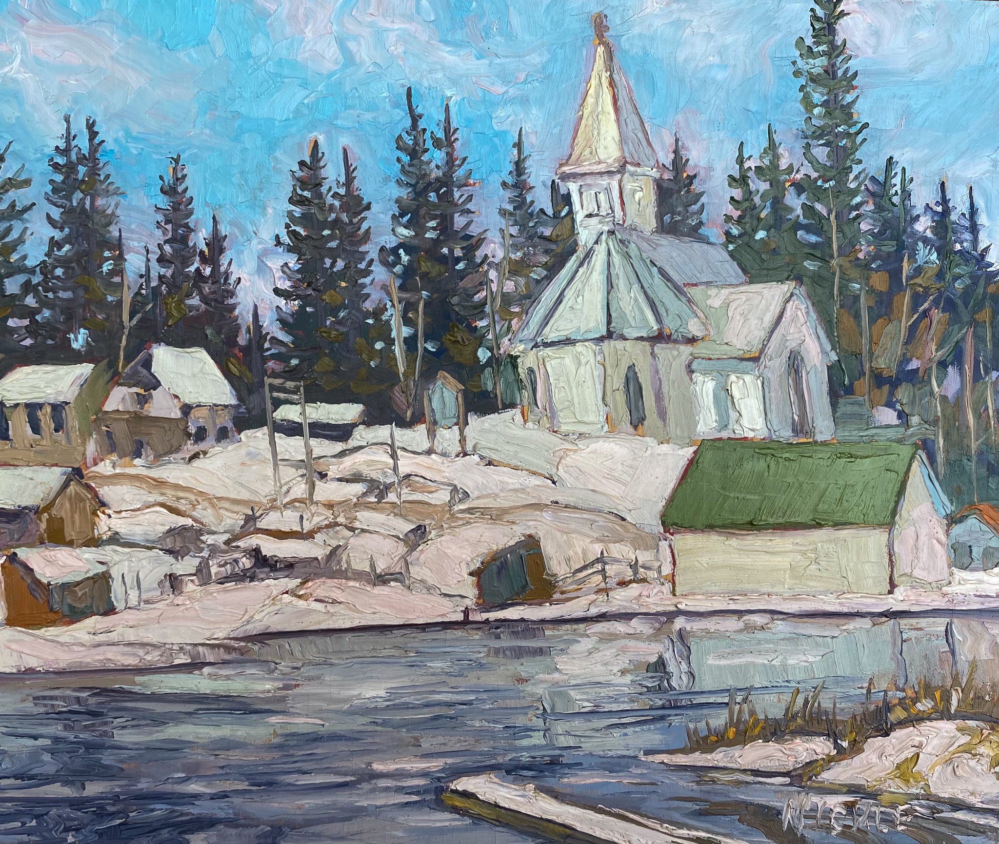 St. George the Martyr's Church by Lawrence Nickle - Britton Gallery