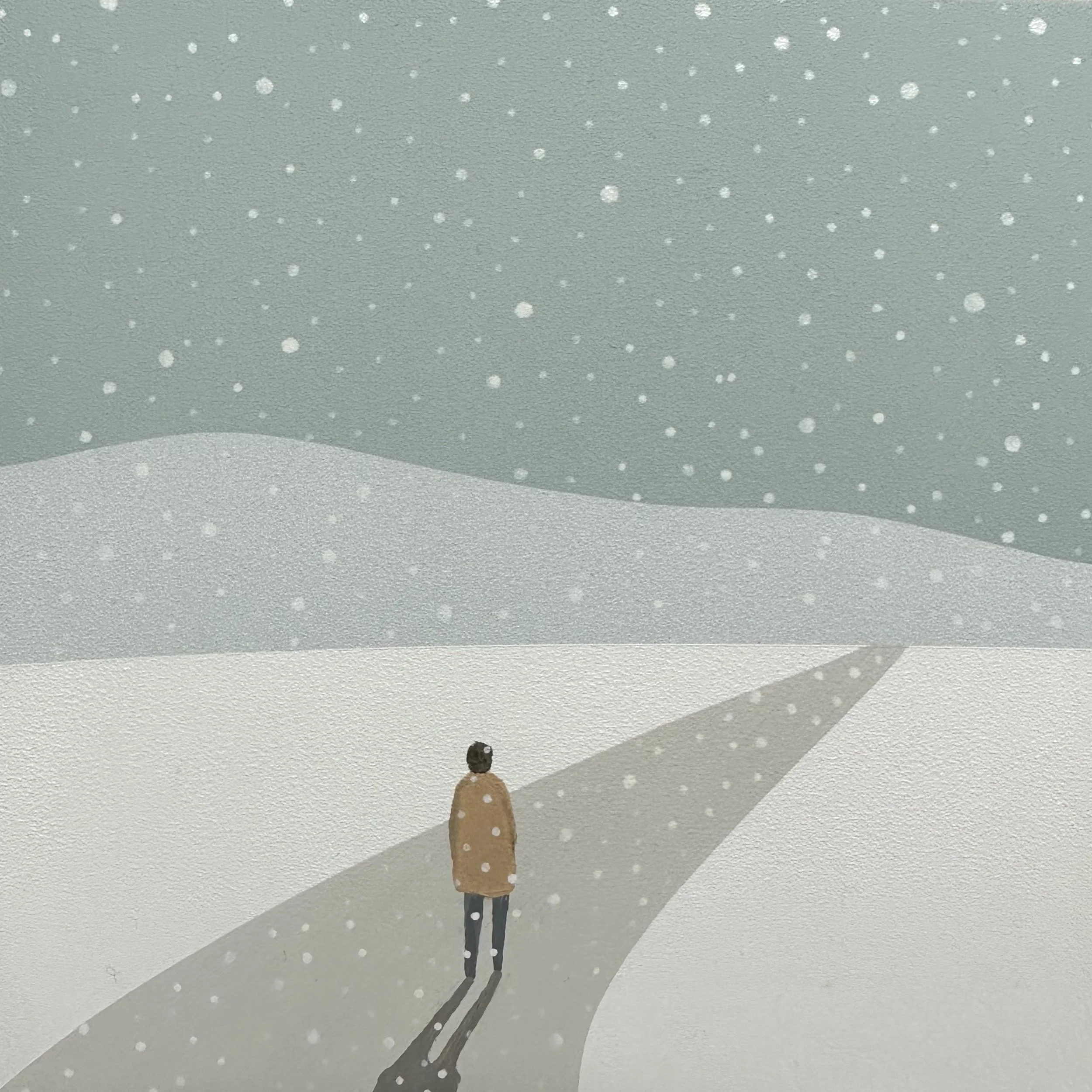 Mike Gough_Landscape Study #4 (Snowfall)_8x8.jpg