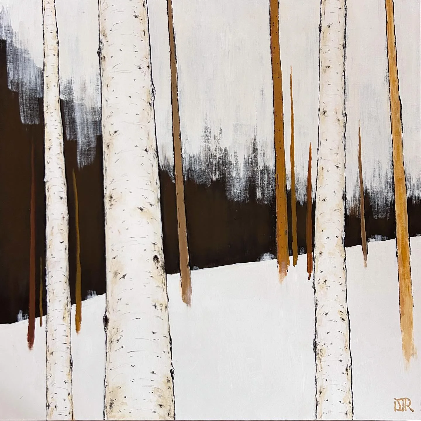 And once again, it is a winter wonderland here in Muskoka ❄️

Winter Birch Stillness 7 &amp; 8 
by Douglas Robinson
acrylic, cont&eacute; and pencil on canvas 
36&rdquo; x 36&rdquo;

#winterinmuskoka #winterbirches #exploremuskoka #downtownbracebridg