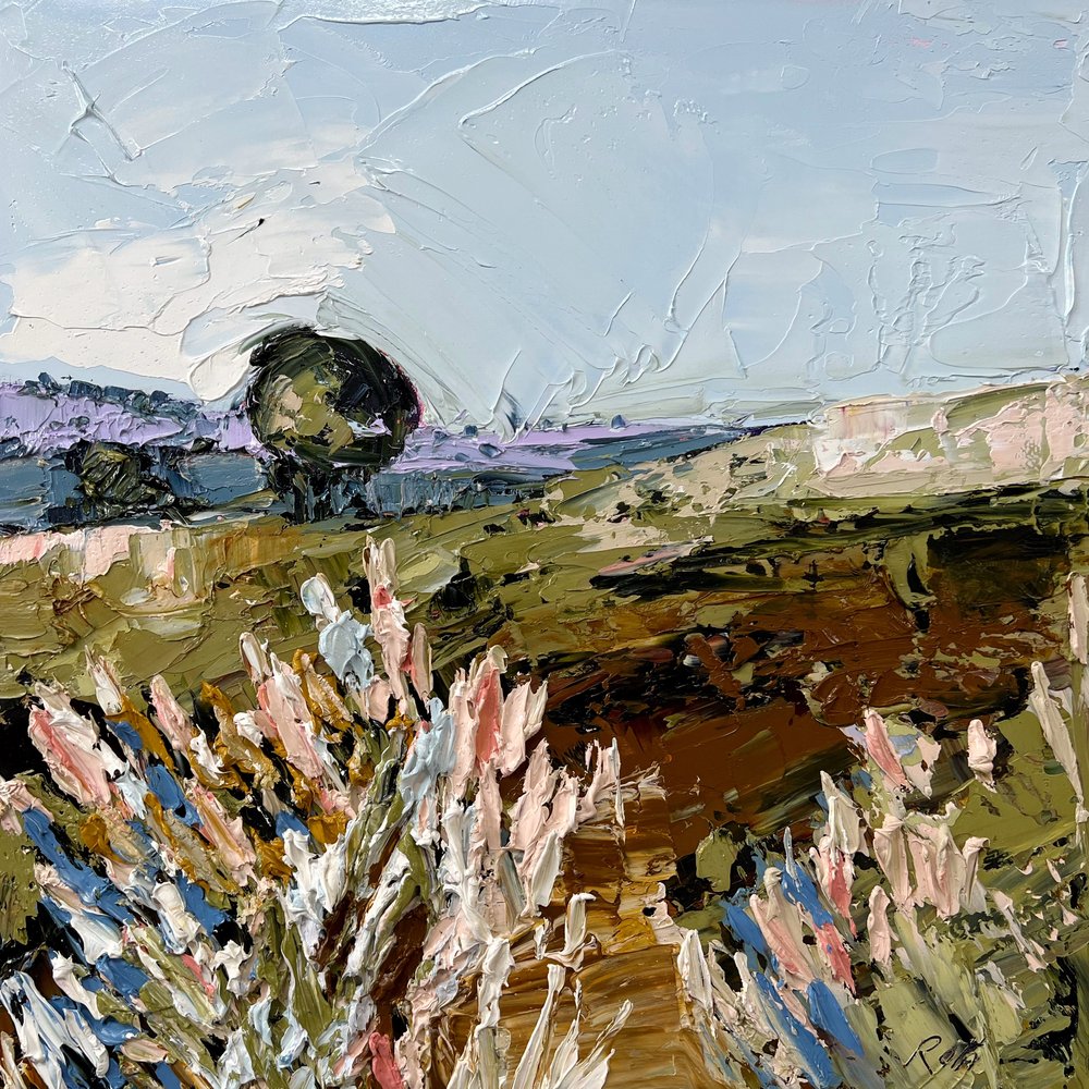 Butterfly bush and Fountain grass near Ballimore, oil on canvas 60 x 60 cm.jpg