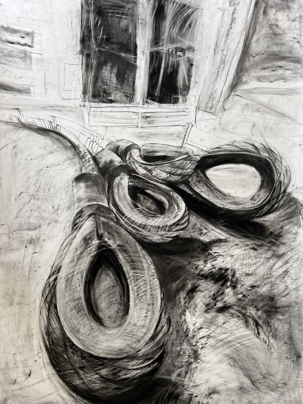 Mother vi, charcoal on paper, 150 x 110 cm.JPEG