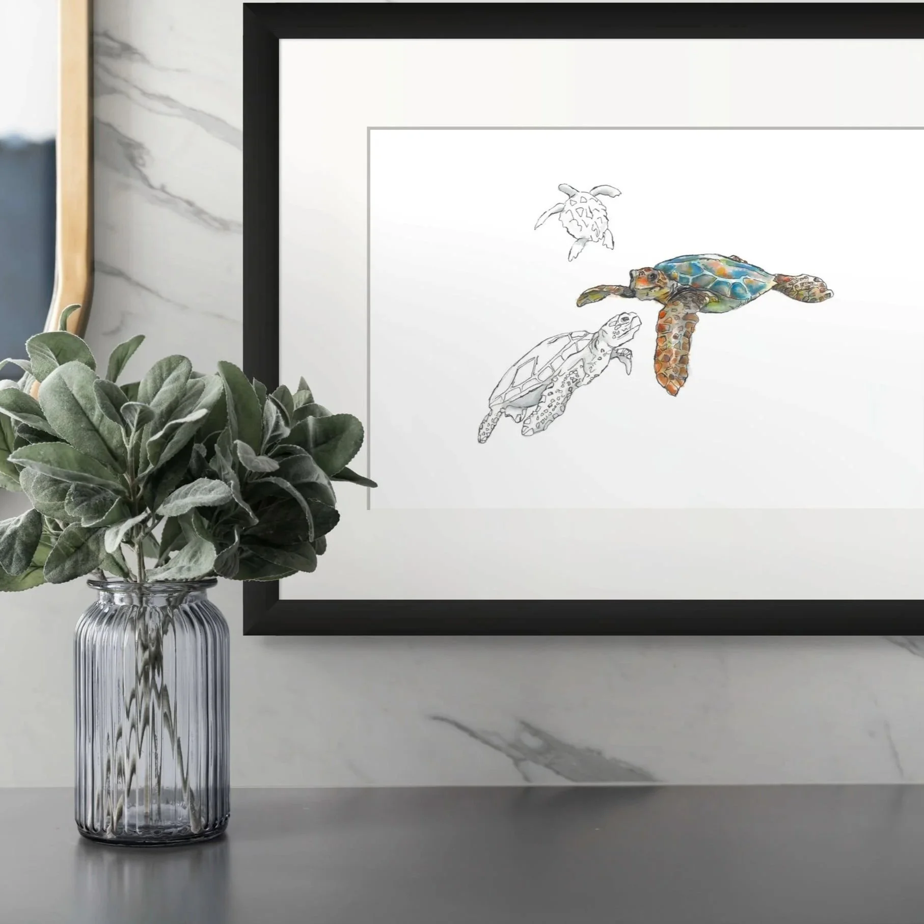 Turtles Print