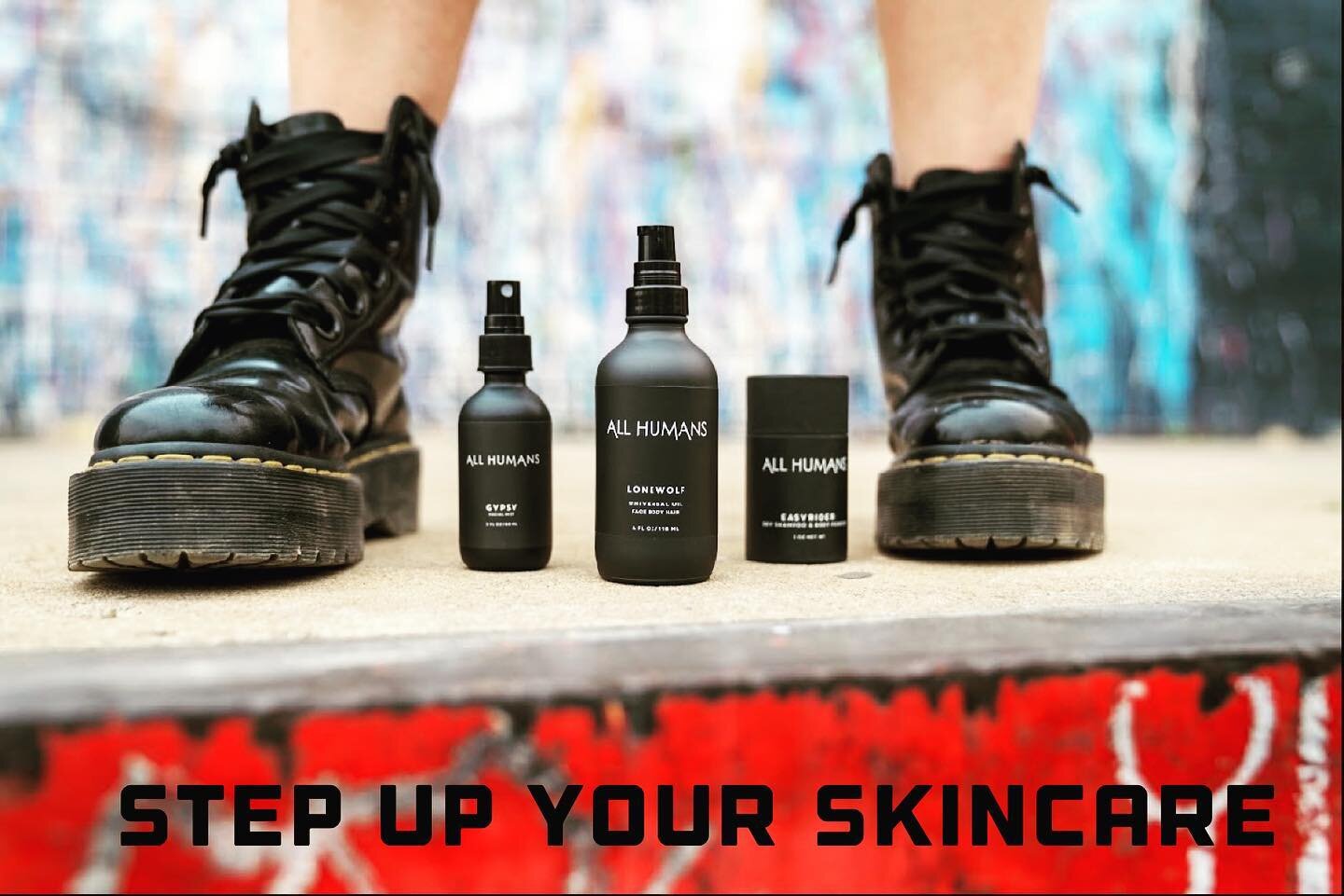 What&rsquo;re you waiting for?! Now is the perfect time to start a new skincare routine that&rsquo;s all vegan, natural and organic. Our Outlaw Collection is an absolute GAME CHANGER and each product was designed with All Humans in mind!🖤 

Check ou