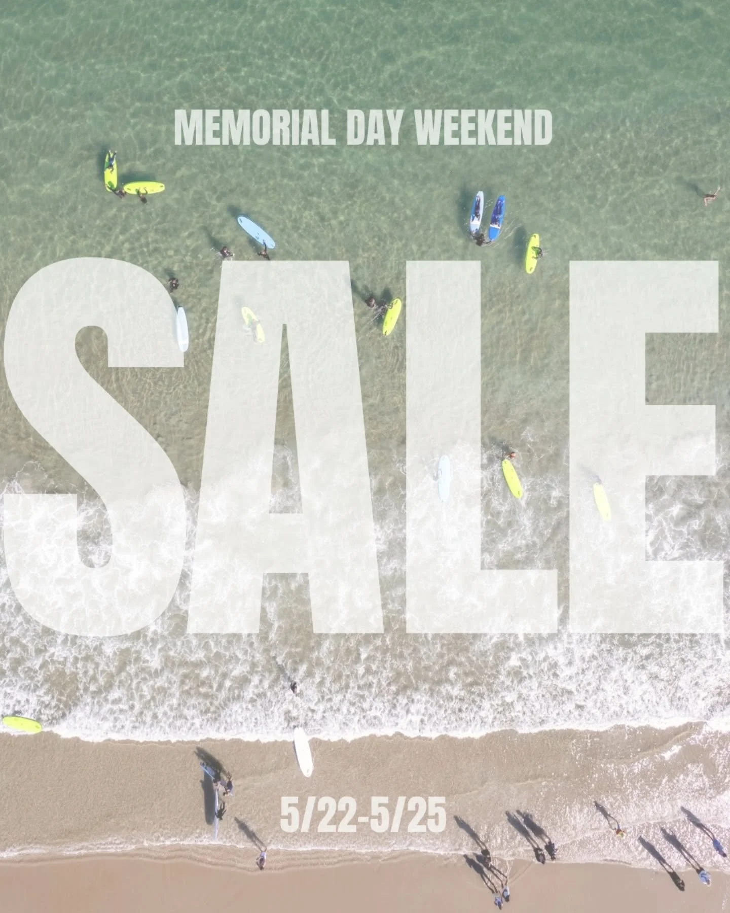 You're not going to want to miss this.

TENT SALE ALL WEEKEND LONG.

GET HERE EARLY AND STOCK UP!

Friday at 1-6
Saturday 10-6
Sunday 10-4
Monday 10-4 (weather dependent)

🌊