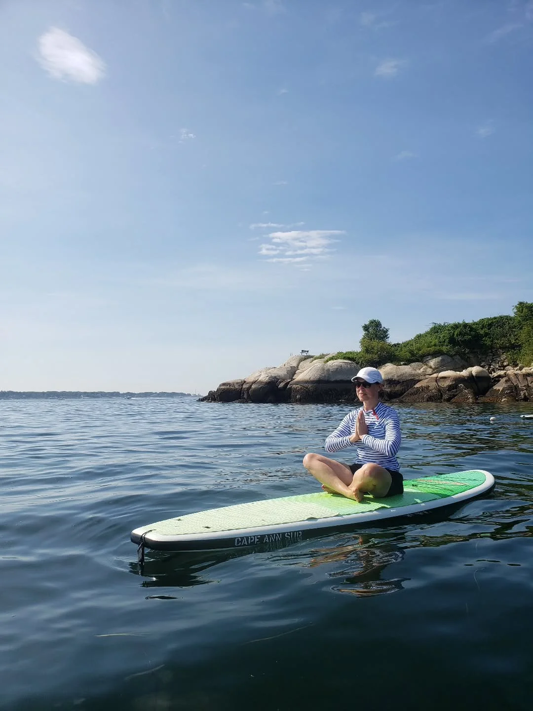 SUPYoga this Saturday on the Essex River. The weather looks beautiful and @anneliesefeels is dreaming up a fun class.