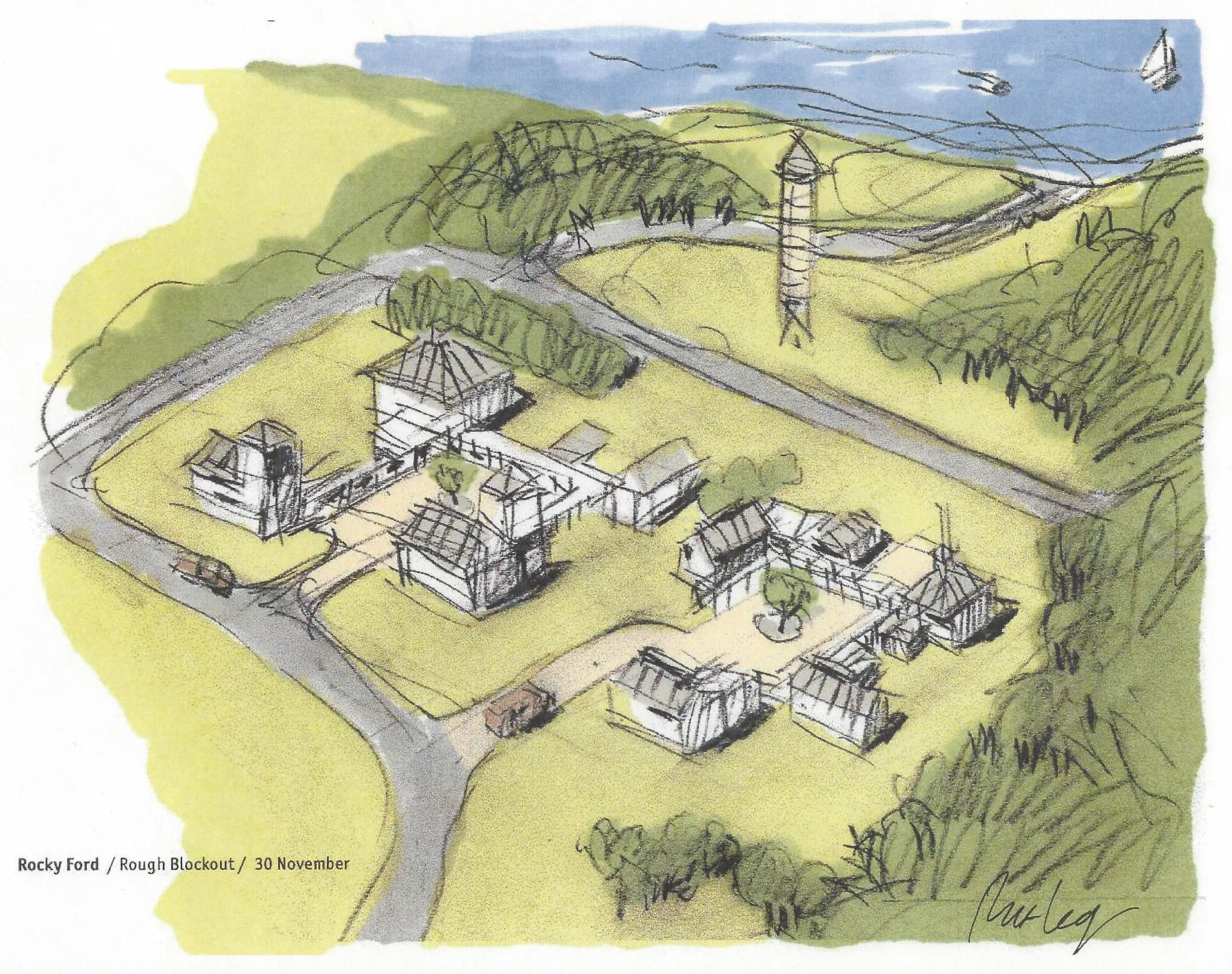 Rocky Ford Aerial View