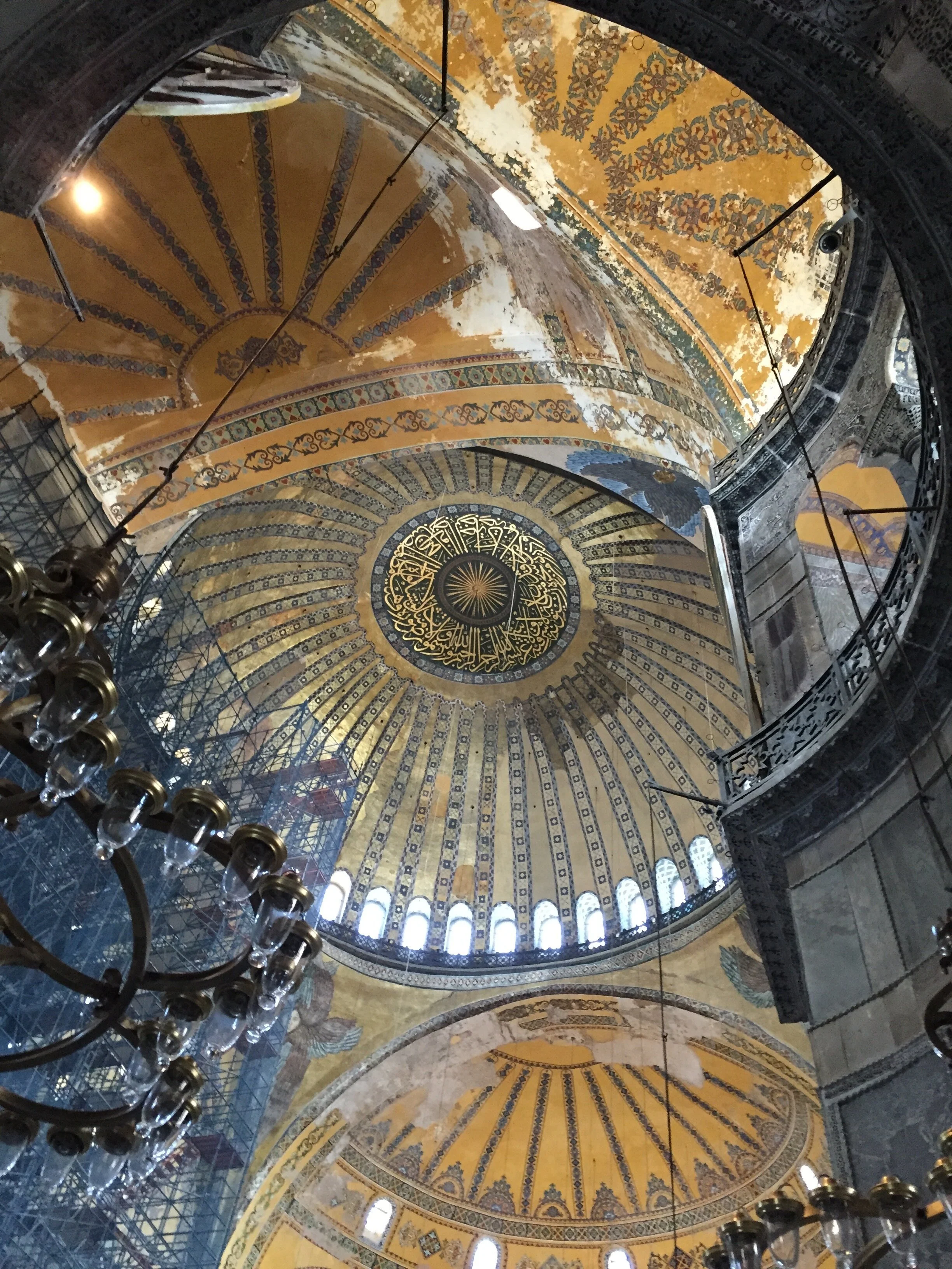 Hagia Sophia, Dome Interior
