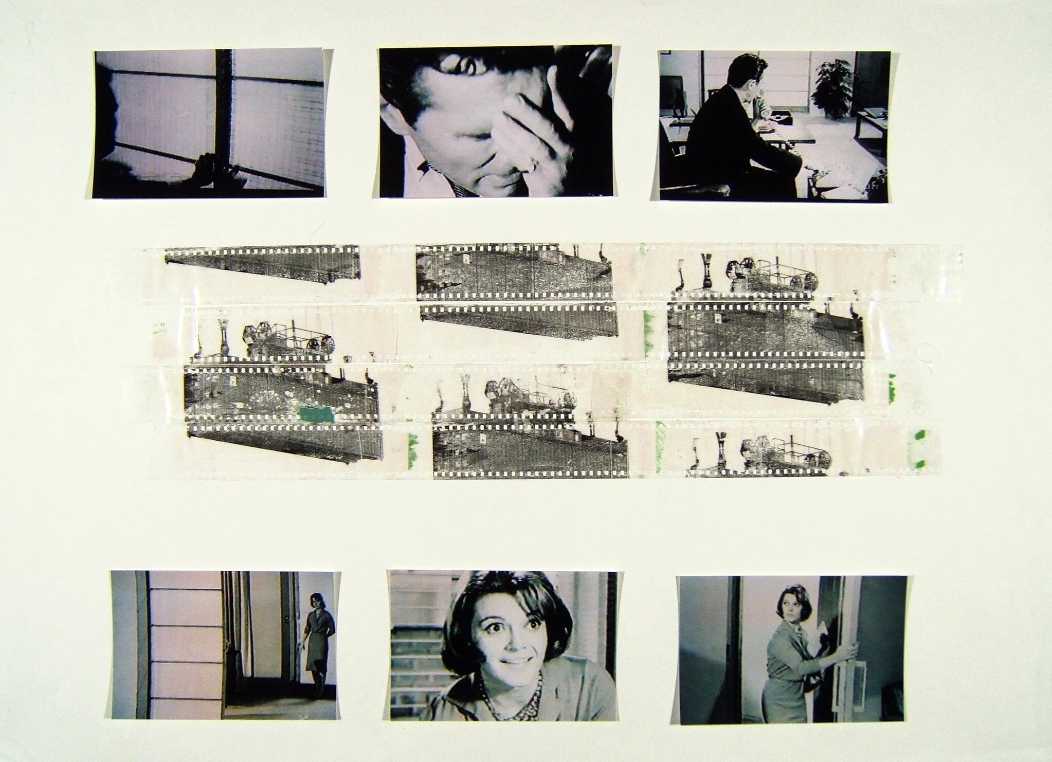 My own private Warhol , 2004 Photos and transfer on paper 18 x 24 inches