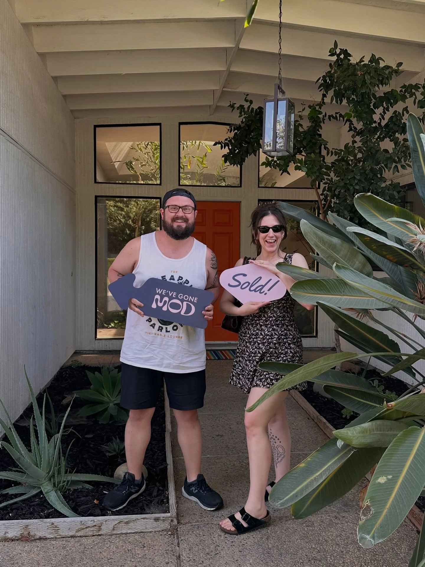 Nothing makes me happier than seeing my clients this excited! These two just scored their very first home and it&rsquo;s not just any home, it&rsquo;s a super cool atrium model by Streng Brothers!! We found the perfect fit and made it happen fast&hel