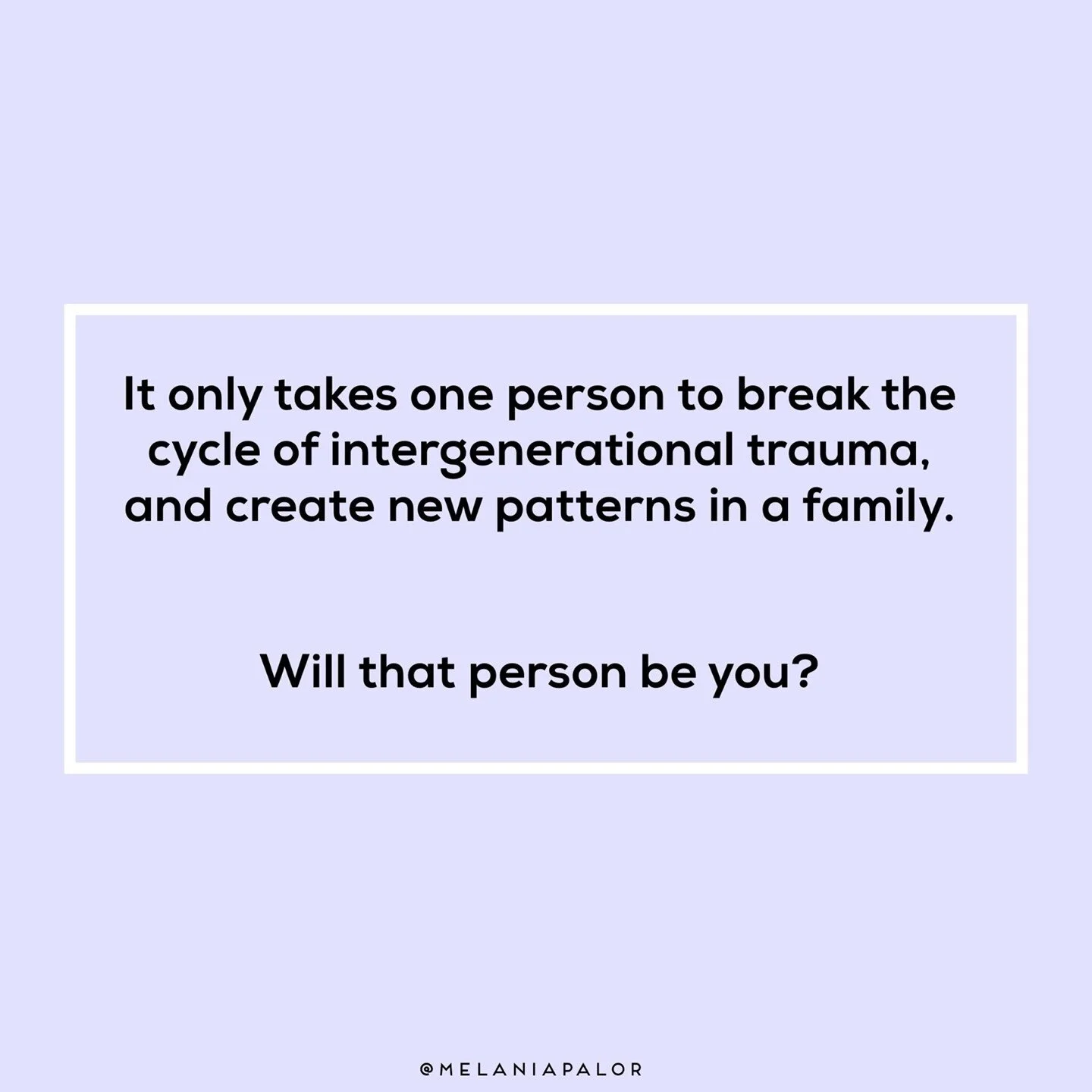 The patterns of intergenerational trauma runs deep in us. One way to start breaking the cycle is to take inventory of what those traumas are. Take your time with this, it's going to feel daunting, painful, and eventually healing. ⁠
⁠
It's important t