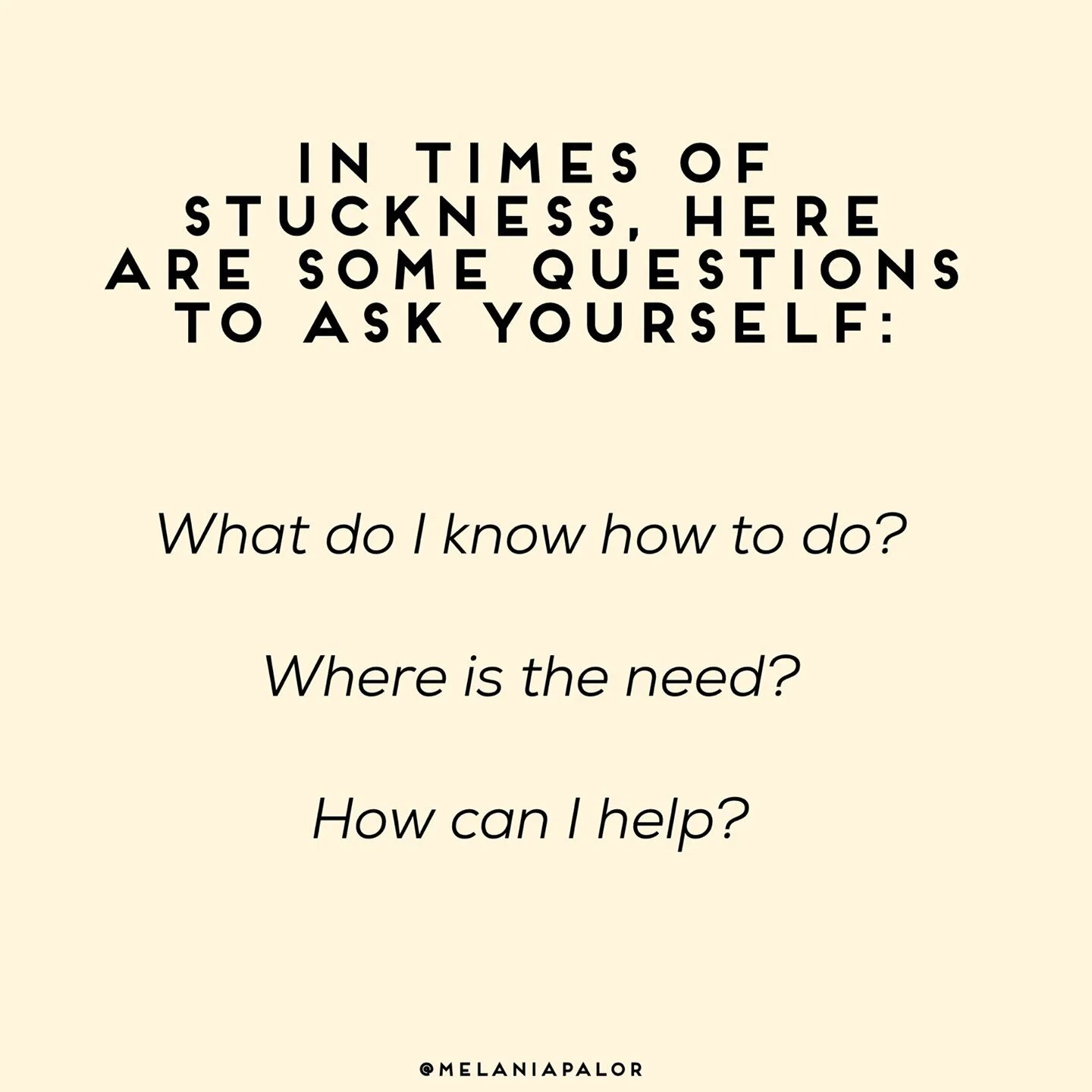 The feeling of being stuck can be a huge block in your motivation. There is no easy way to get out of it, and the more you wallow in it, the harder it will be to find that motivation.⁠
⁠
As I was listening to a podcast (like I do most mornings), I ca