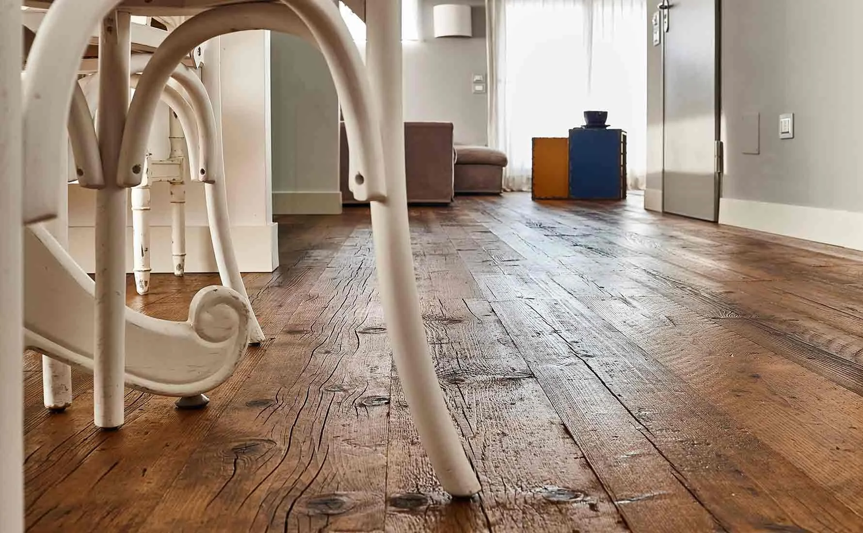 American Elm Reclaimed Hardwood Floor — mercetti