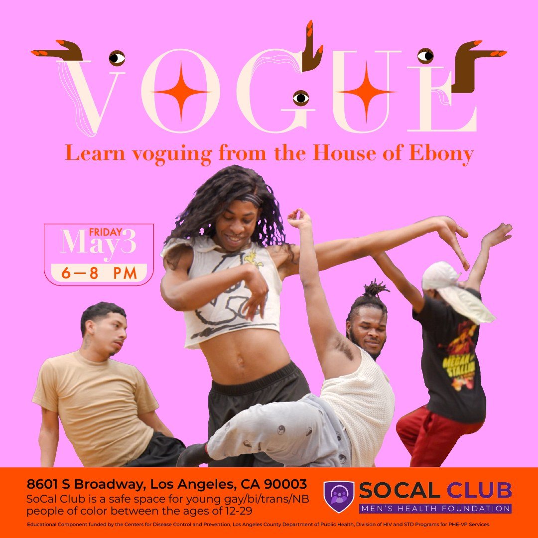 Bring your sweats and an attitude because it's time to vogue! 🫷🤩🫸 No prior experience necessary!

DM to RSVP! 🌠

#vogue #voguing #dance #vogueclass #socalclub #southla #gaysouthla