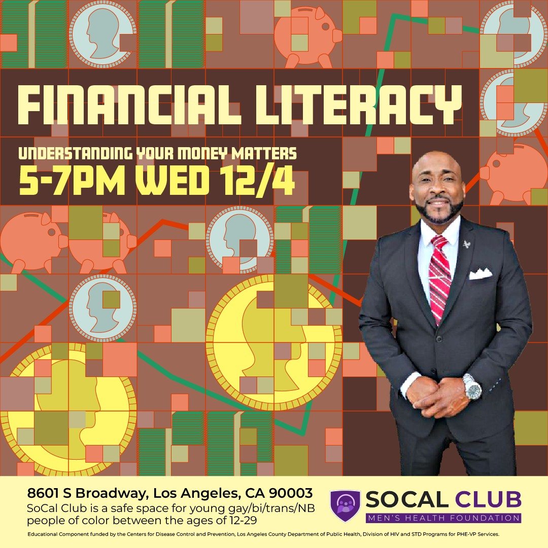 Is your holiday spending out of control 🫢 Join us for financial literacy next week!

#financialliteracy #finance #invest #budget #compoundinterest #savingmoney #investing #budgeting #southla #gay