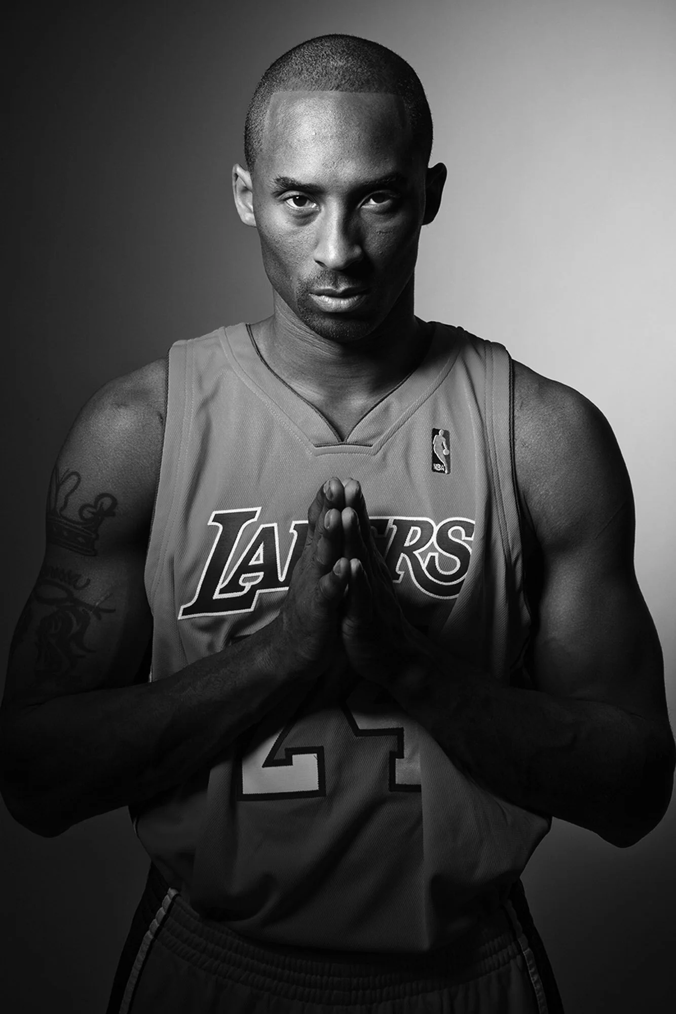 kobe black and white