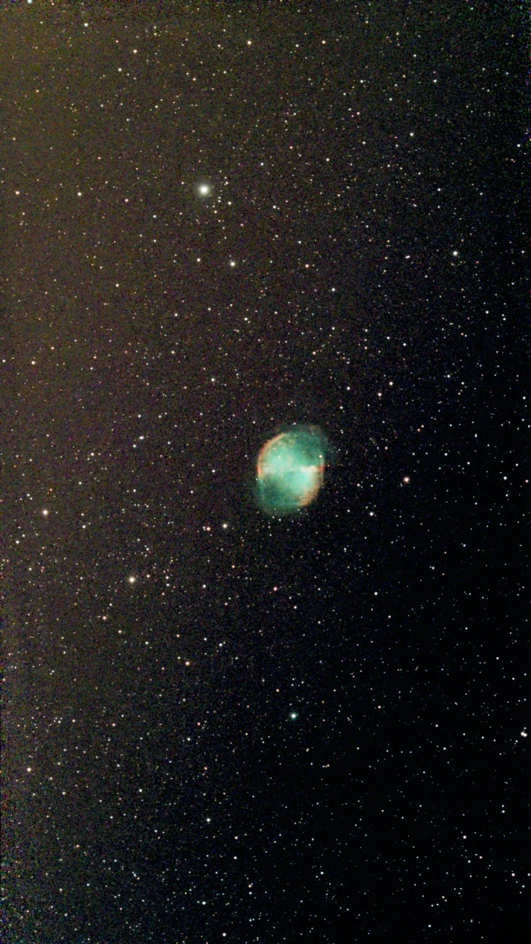 Dumbbell Nebula (M27) - Zwo SeeStar S50 - ƒ5 10s 250m (stacked) - 20250811