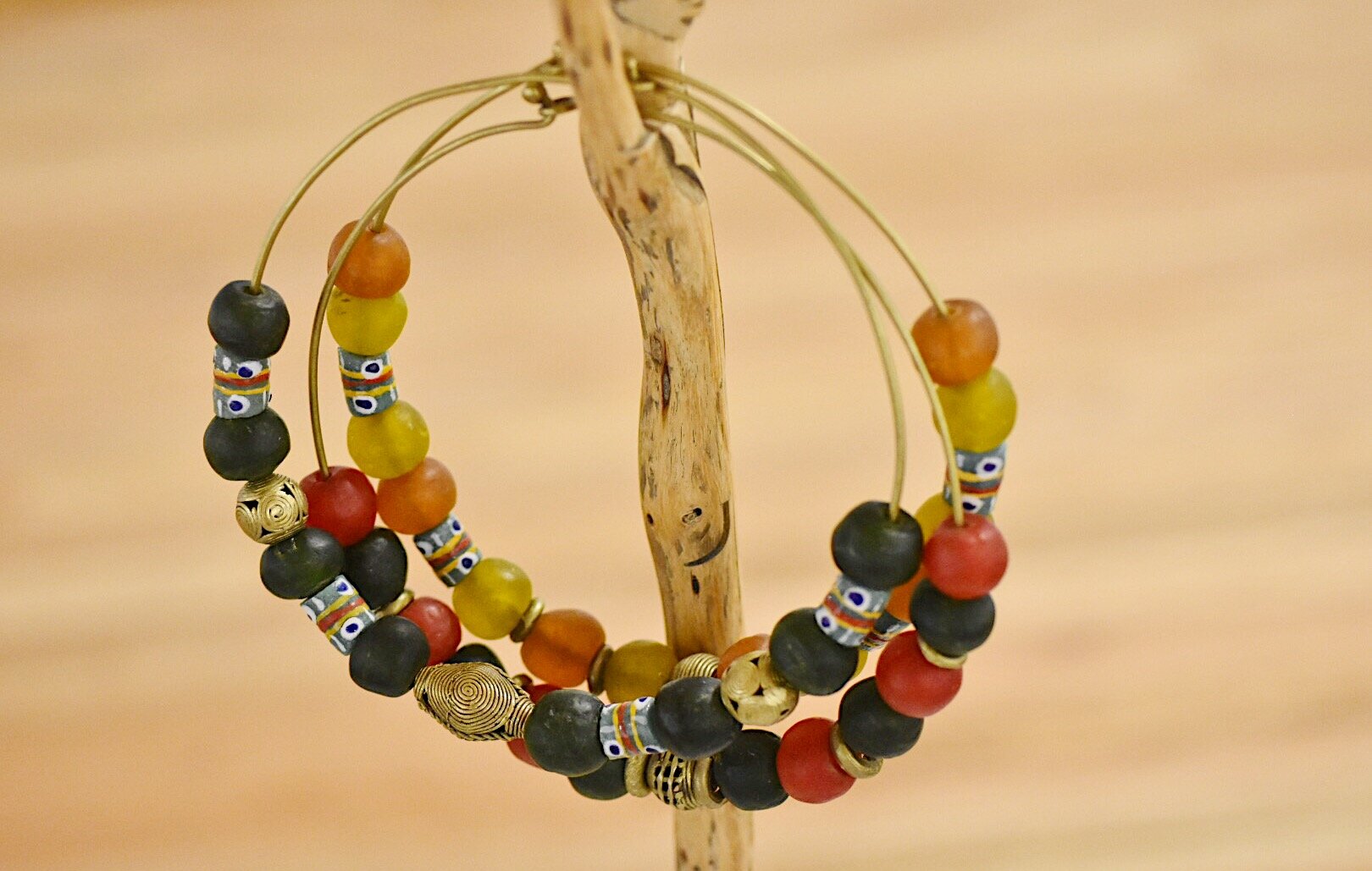 Anne Marie Gabelart  - Brass and Bead Chokers