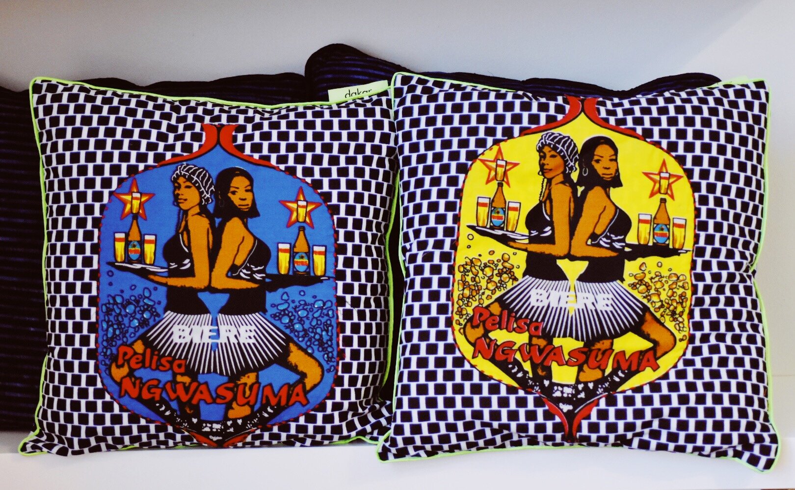 Anne Calfo -  Congolese Cushion Covers