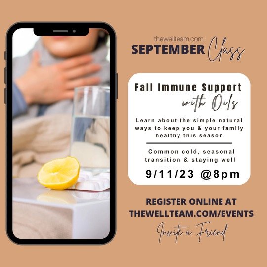 Fall Immune Support with Oils