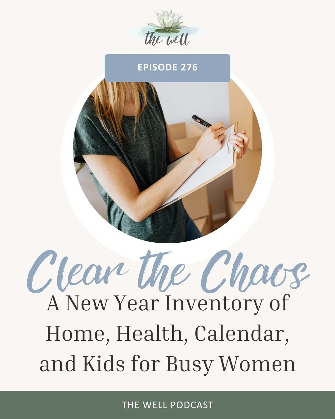 Honest question:
Is your life actually aligned with what you say you want this year?
Your food.
Your calendar.
Your purchases.
Your kids&rsquo; schedules.
They&rsquo;re all speaking.
🎙️ This week&rsquo;s episode is a gentle life inventory to help yo