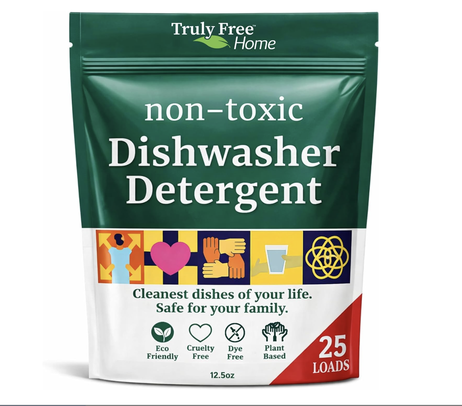  Truly Free Dishwasher Detergent 