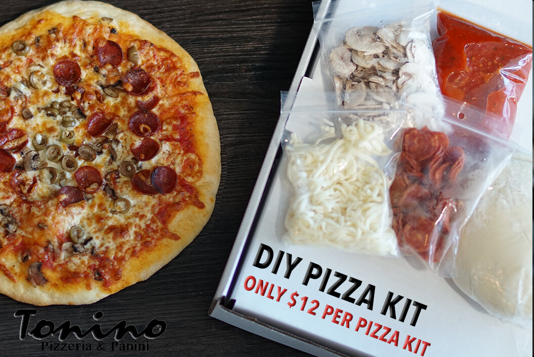 DIY PIZZA KIT — Tonino's Pizzeria and Panini