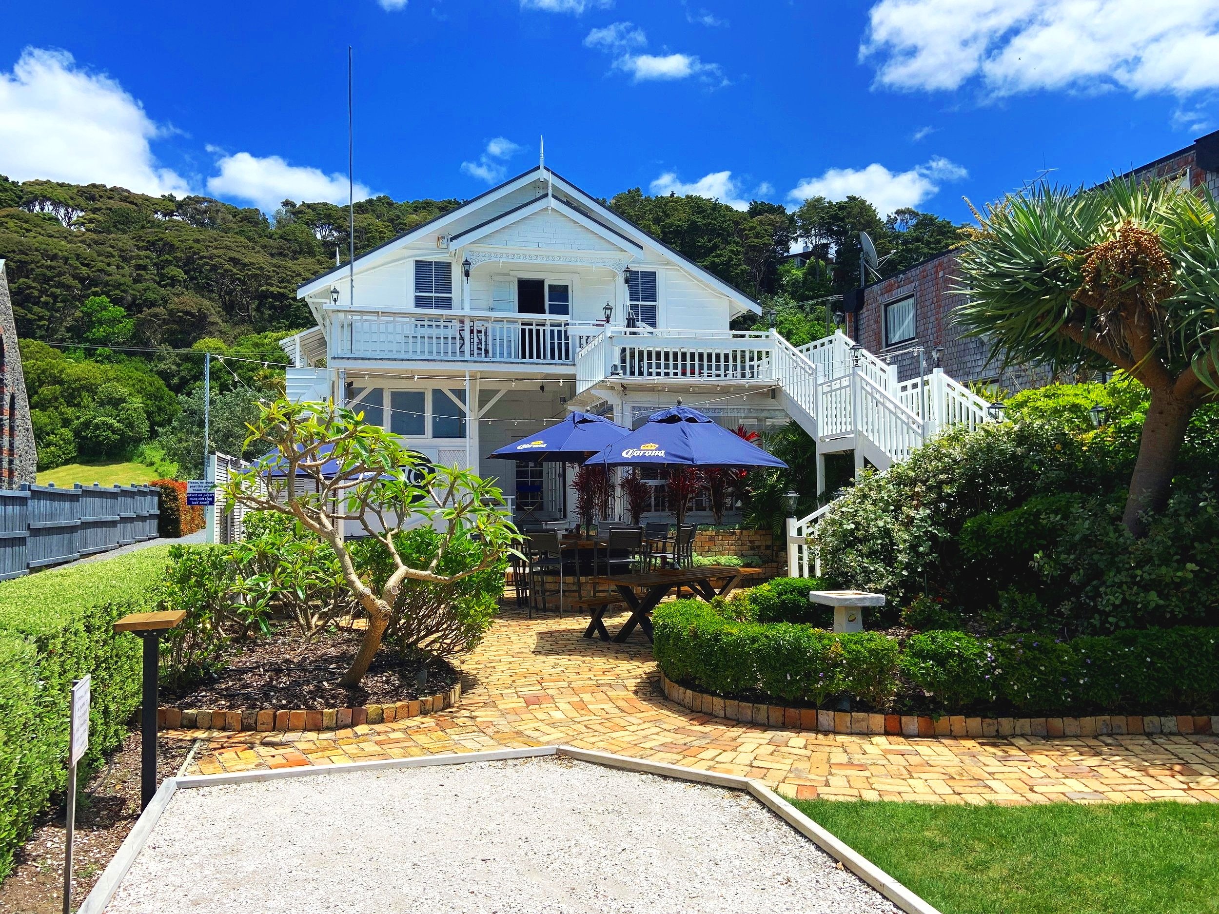 Arguably the best outdoor dining in Paihia