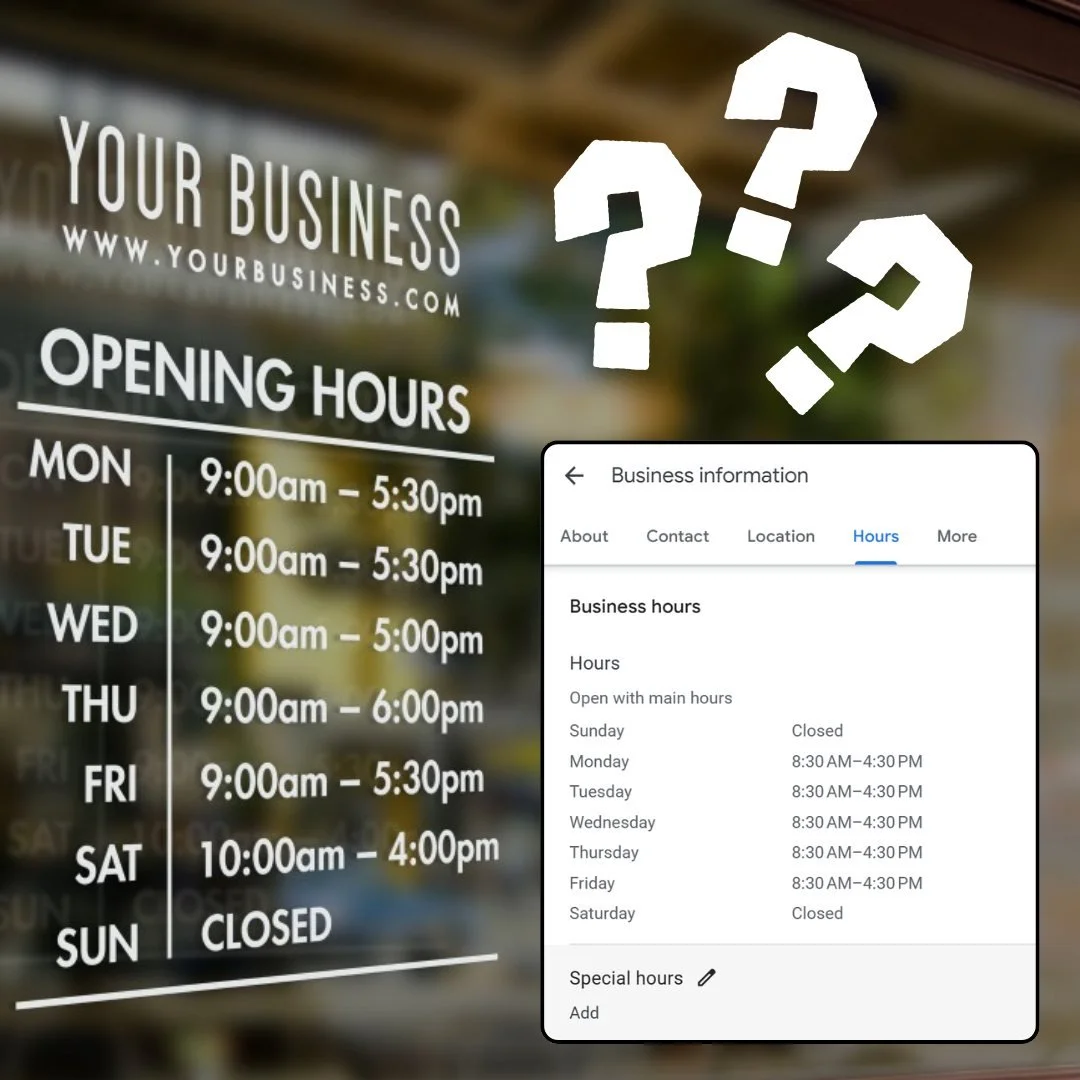 Reminder: With the summer season fast approaching, it&rsquo;s important to ensure your opening hours are up to date and consistent across all platforms where your business is listed, not just your front door!

�Inaccurate hours online can quickly imp